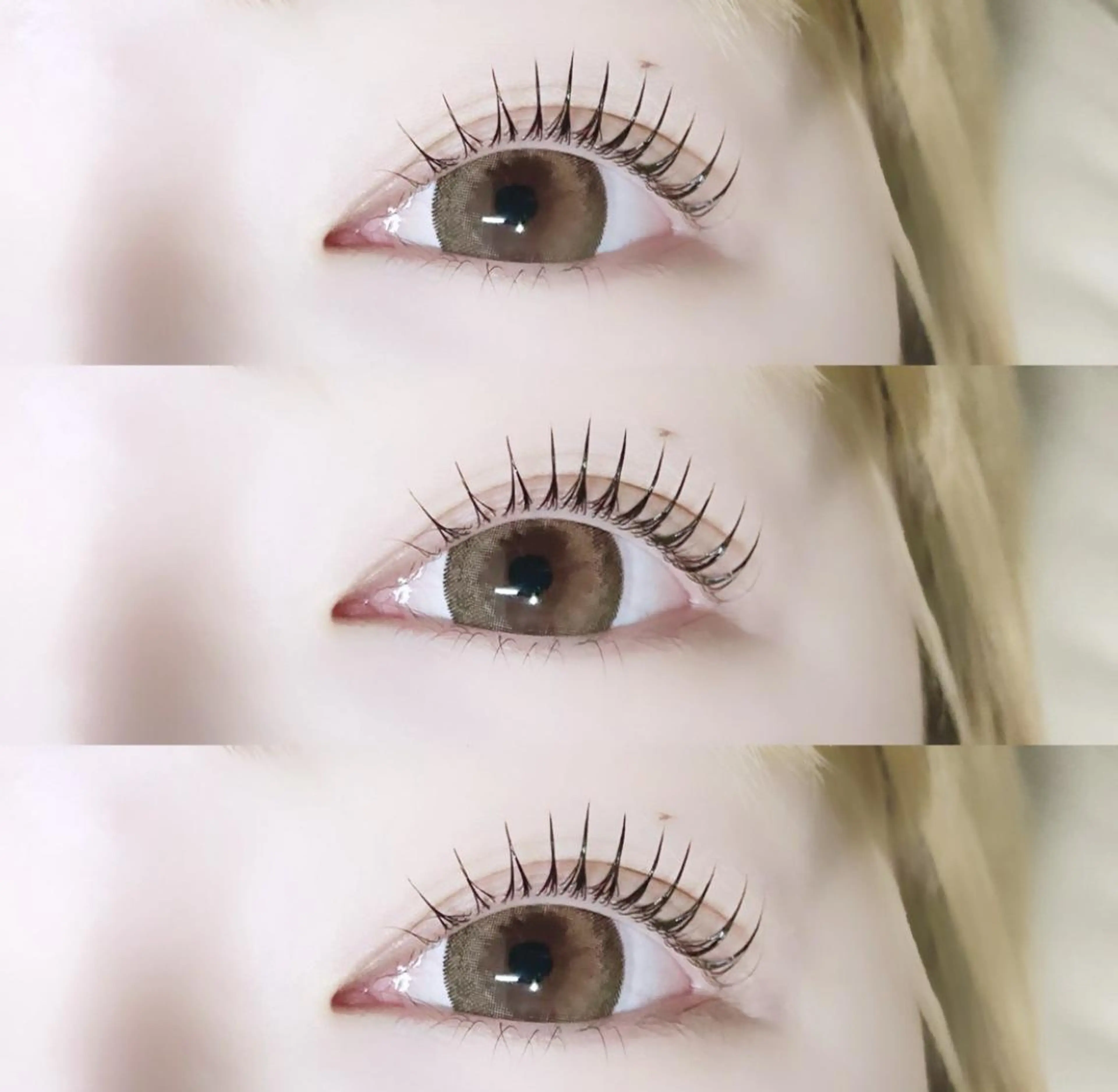 🤍パリエク🤍フラットラッシュ100本　LED変更可◎の写真