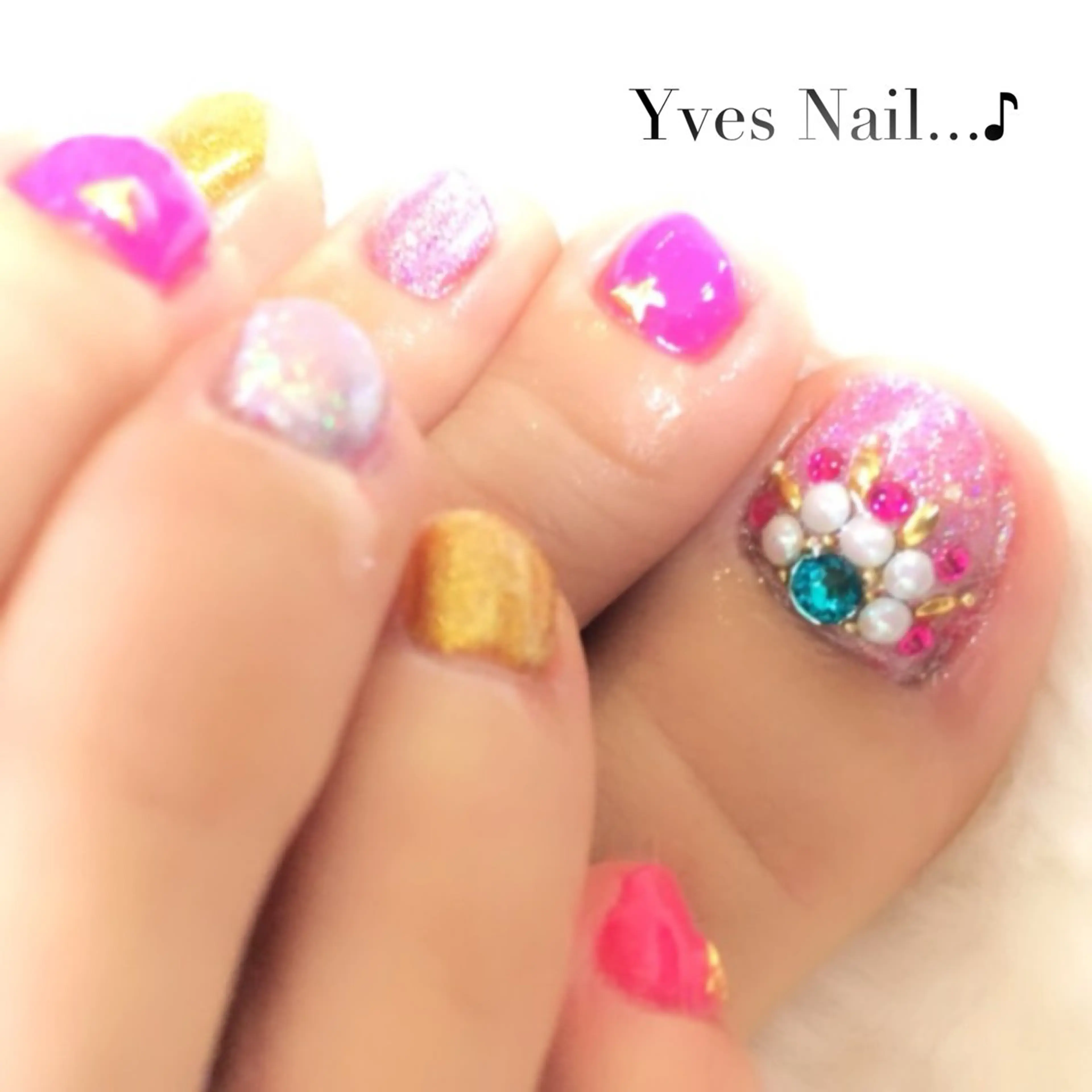 ネイル フットネイル kanno yのネイルデザイン