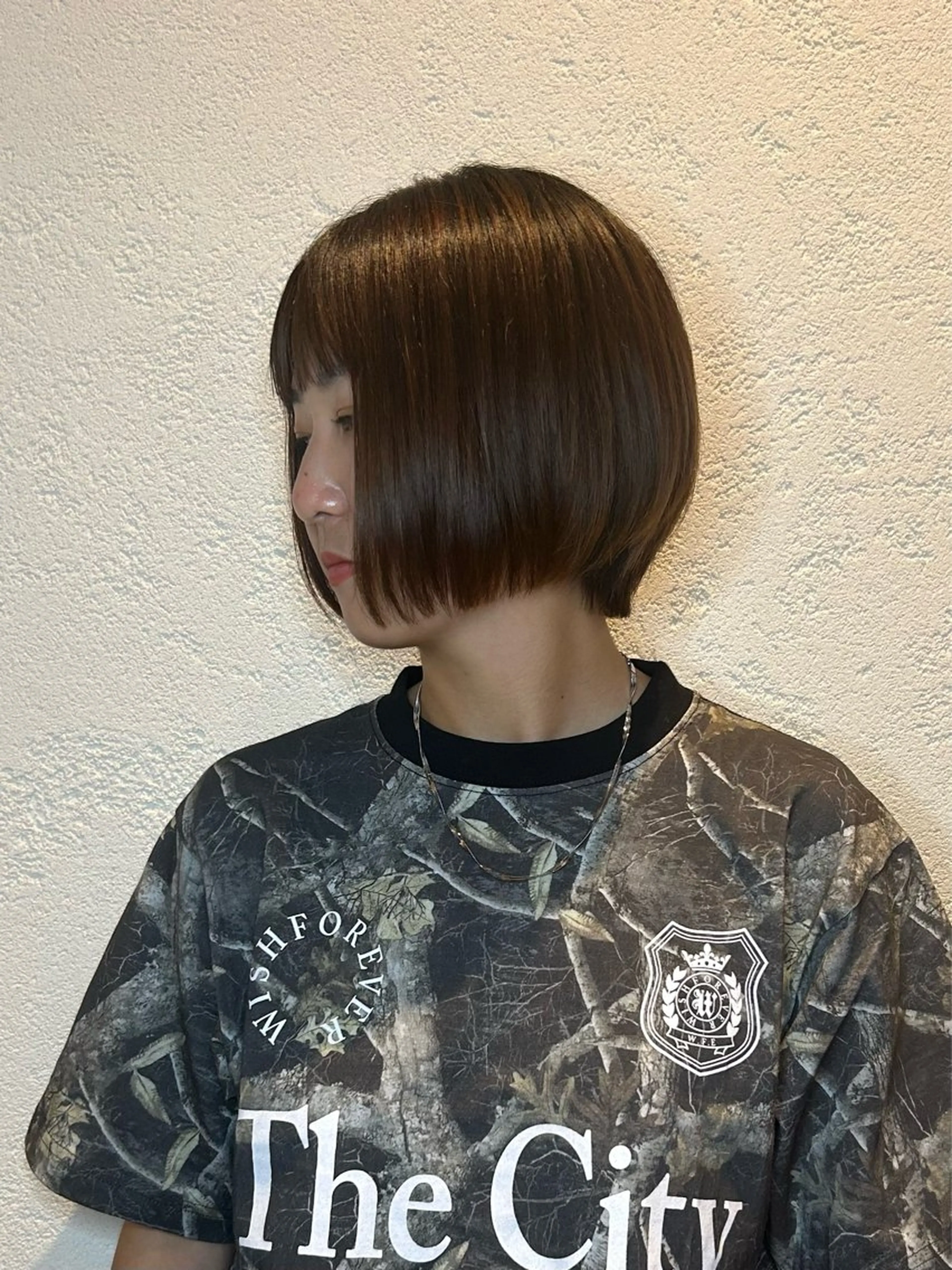 ミニモ学割前髪カット+カラー+トリートメントの写真