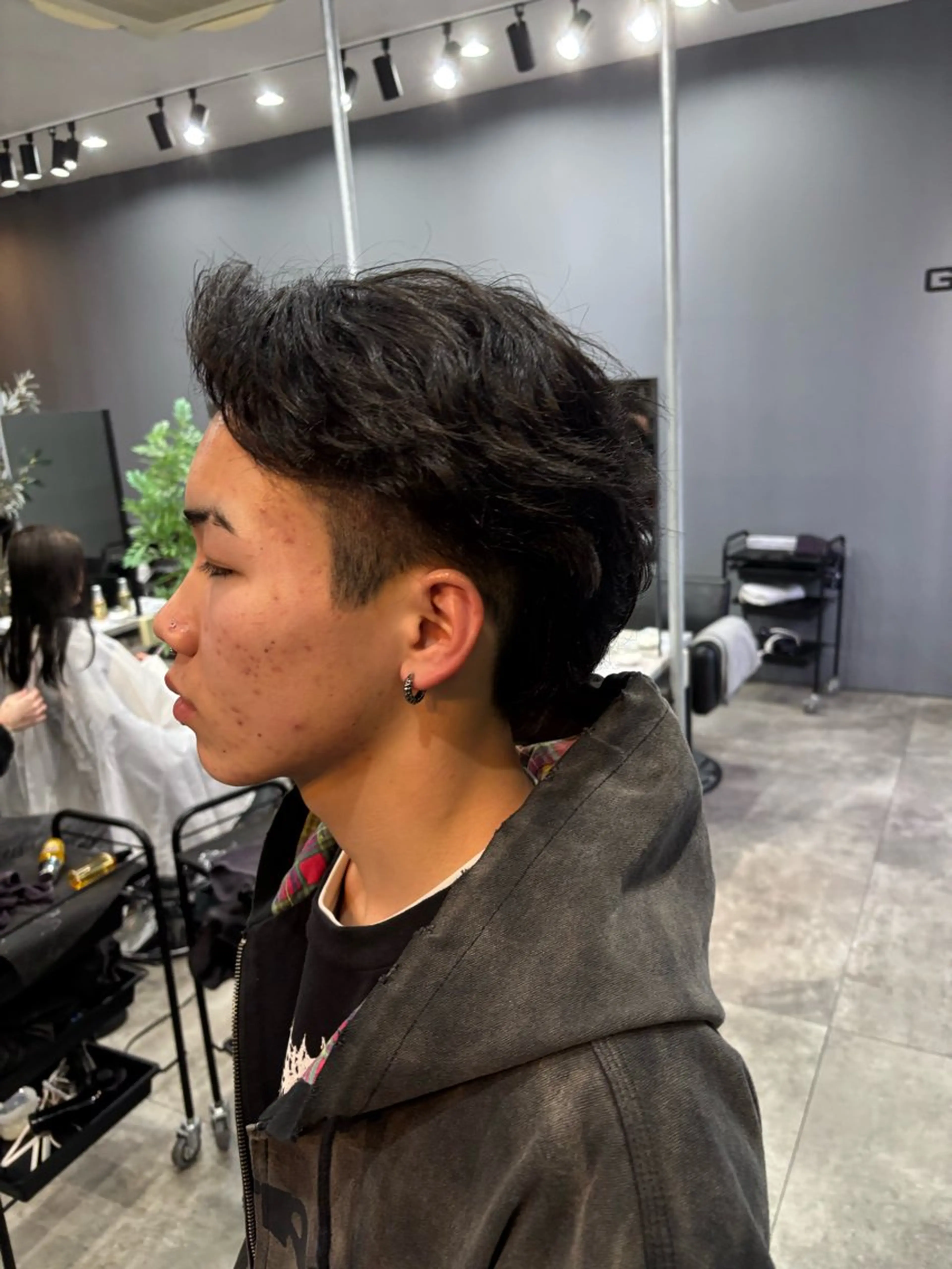 パーマ パーマ ✂︎GLITTER ✂︎東ヶ崎　湧✂︎のヘアスタイル