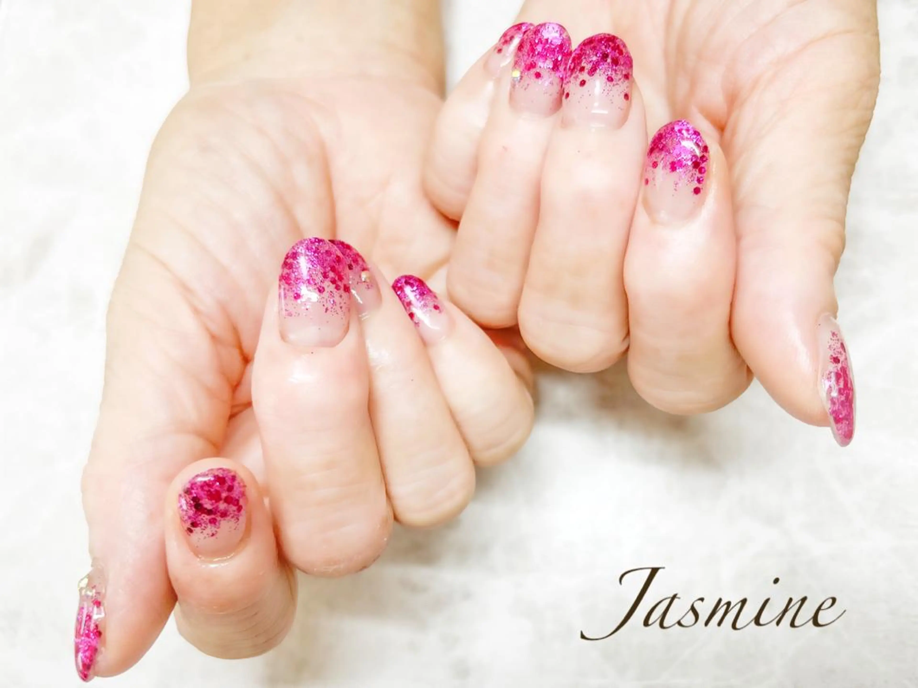 ネイル ハンドネイル Jasmine 林のネイルデザイン