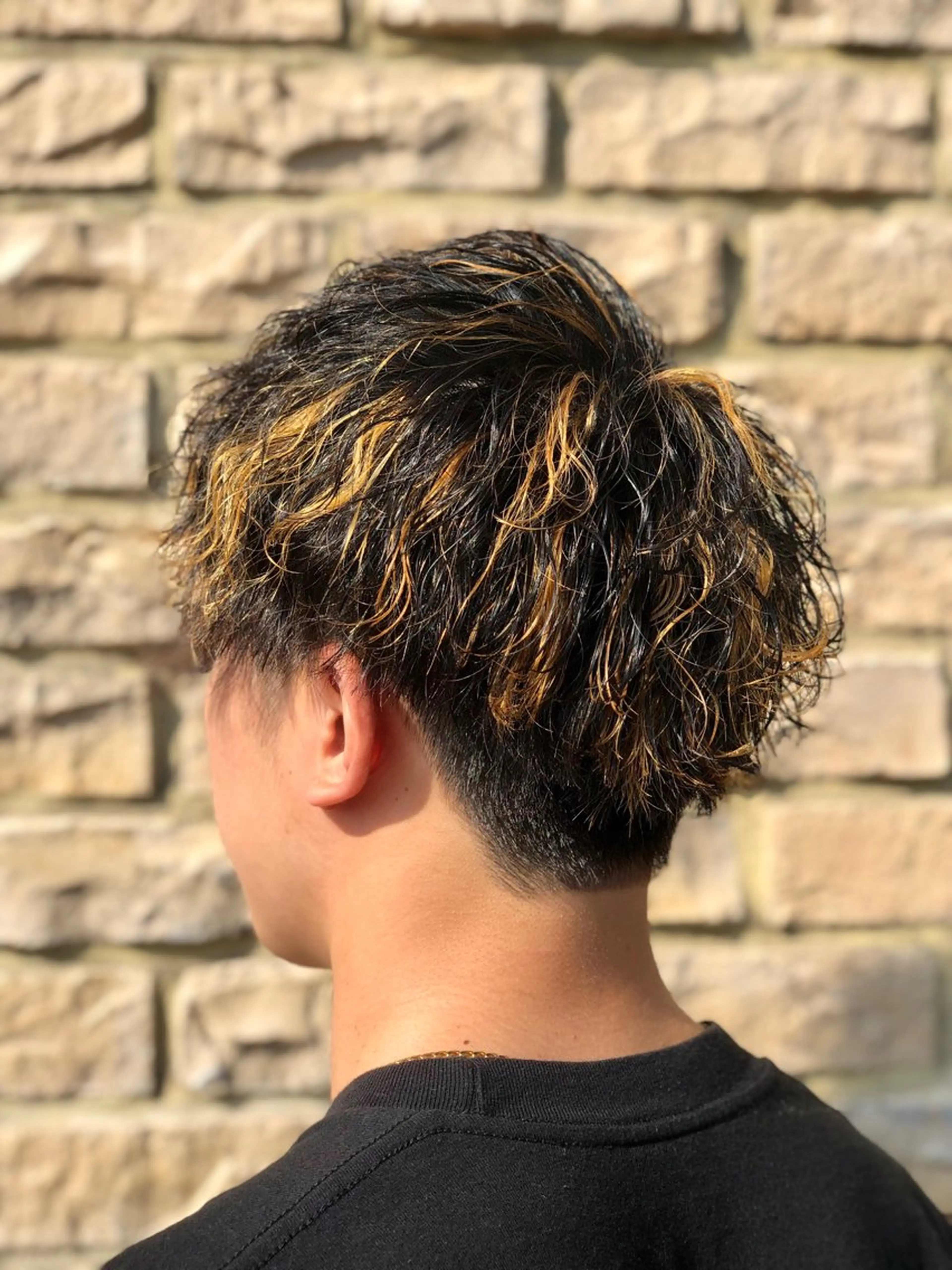 パーマ メンズ カット パーマ 小松 智寛のヘアスタイル