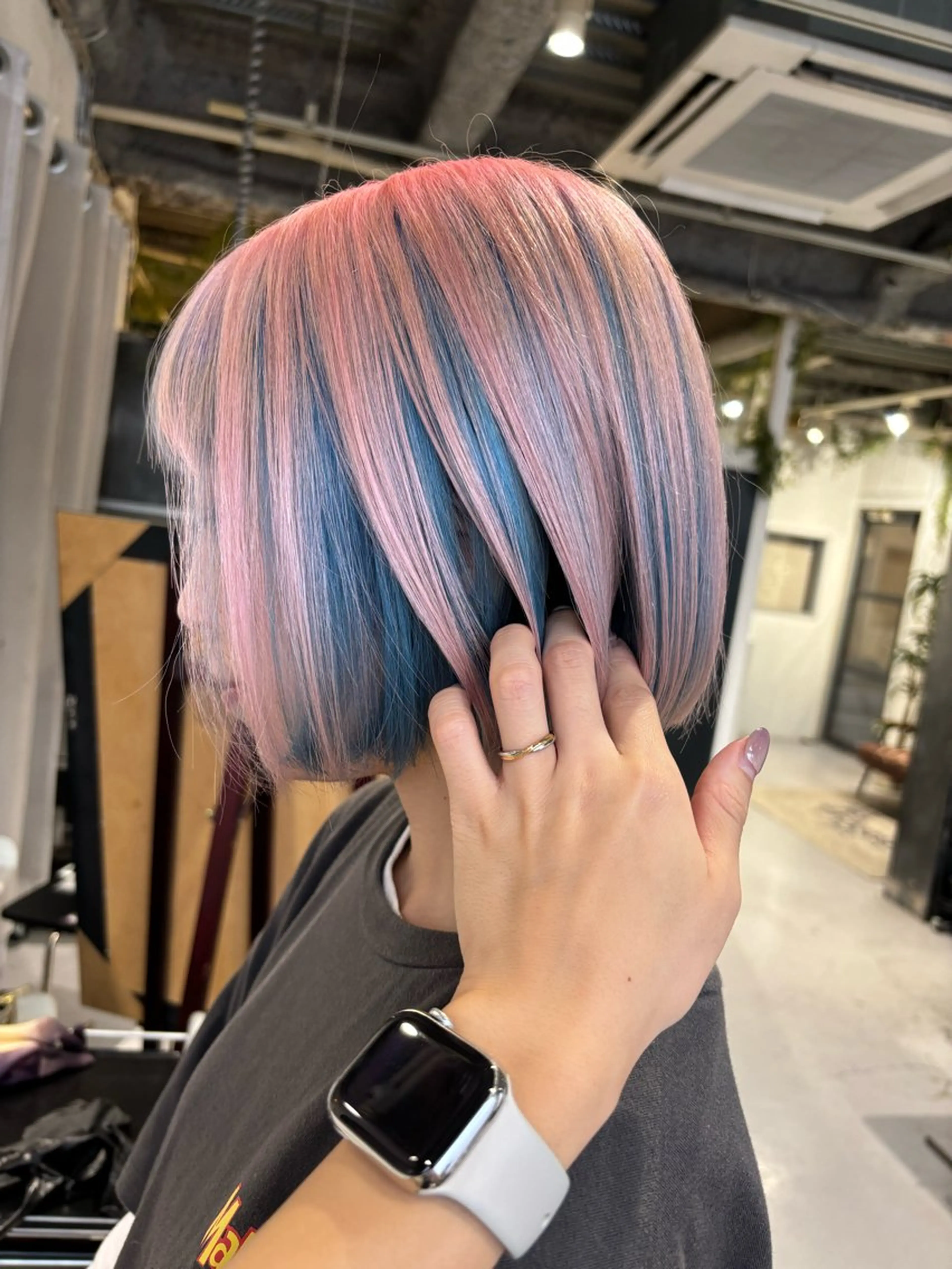 ミディアム カット ヘアカラー トリートメント inc新小岩北口店 🫧Nichikaのヘアスタイル