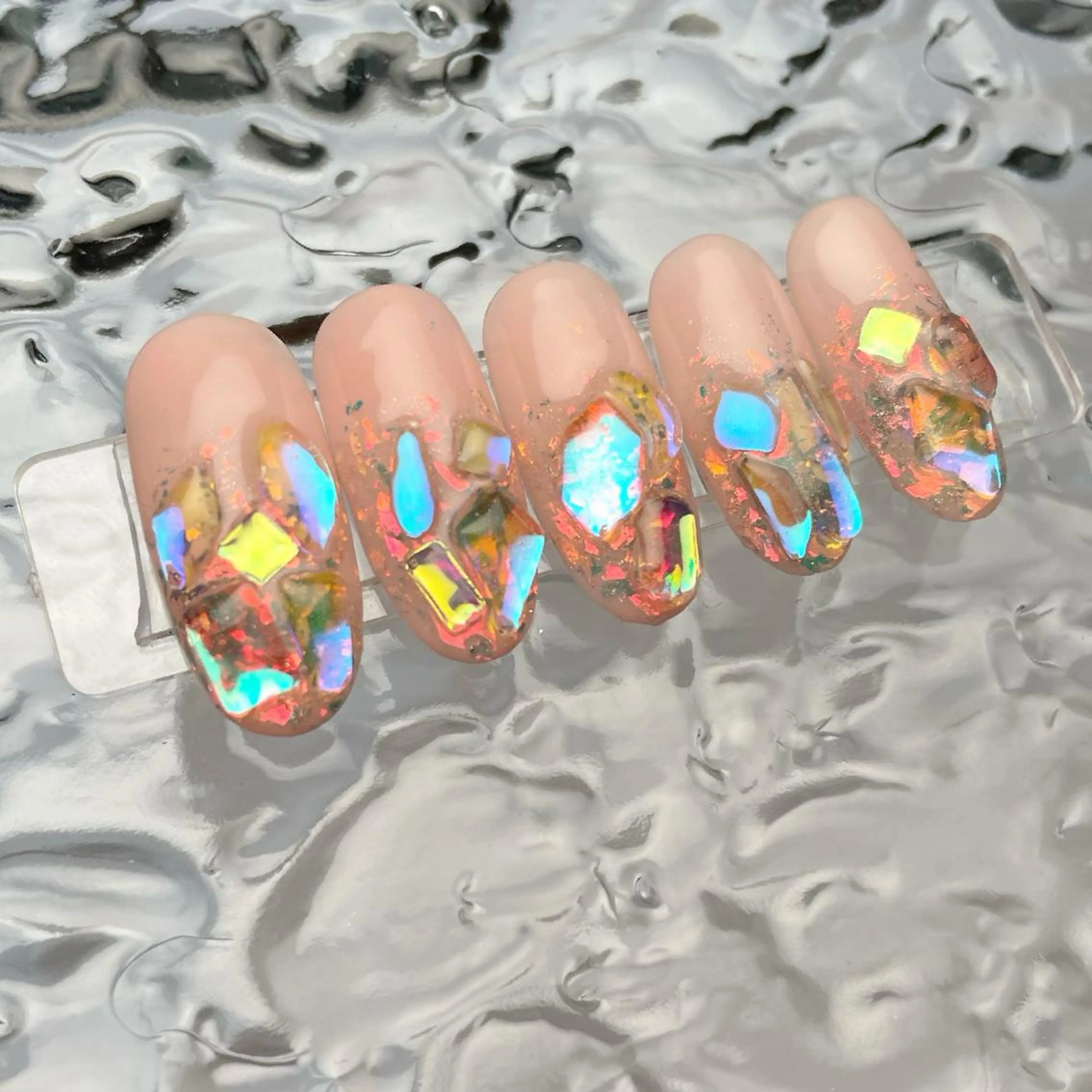 ミディアム ネイル 下妻市ﾈｲﾙｻﾛﾝ M_styleのネイルデザイン