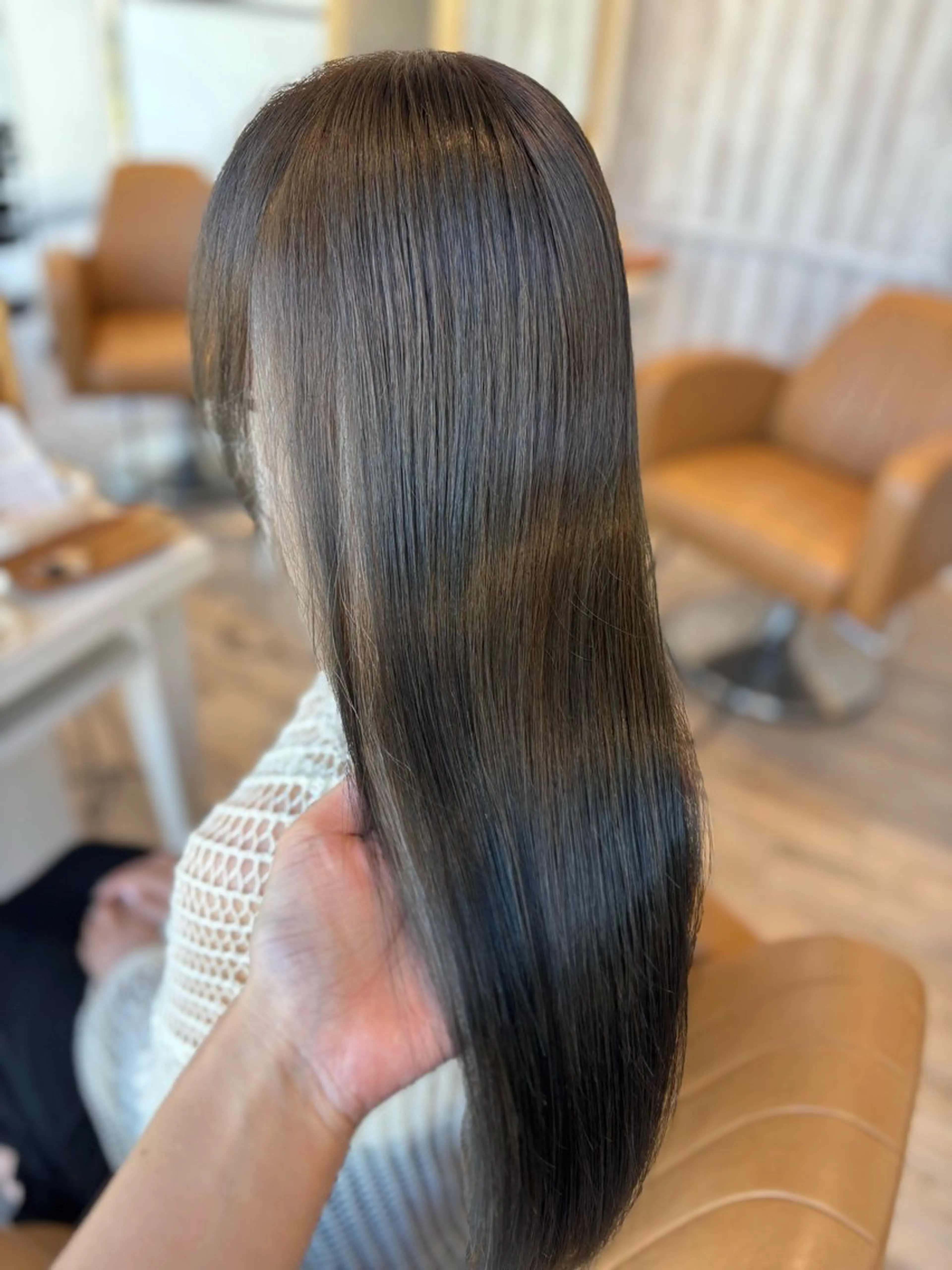 ロング カラー ヘアカラー トリートメント yui🥀/ボブ /暖色/レディースのヘアスタイル