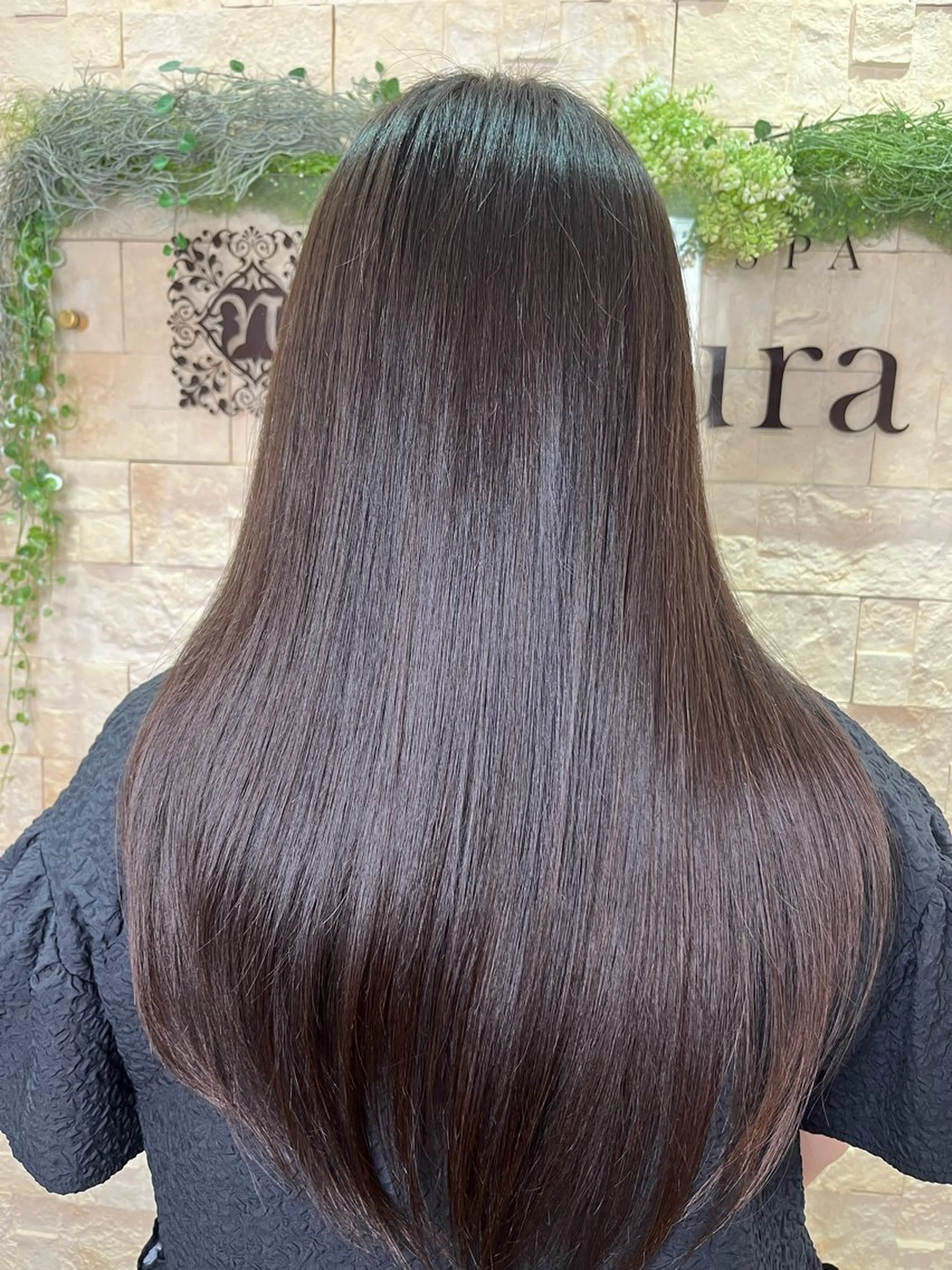 ロング 縮毛矯正 縮毛矯正 加藤 ひろこのヘアスタイル