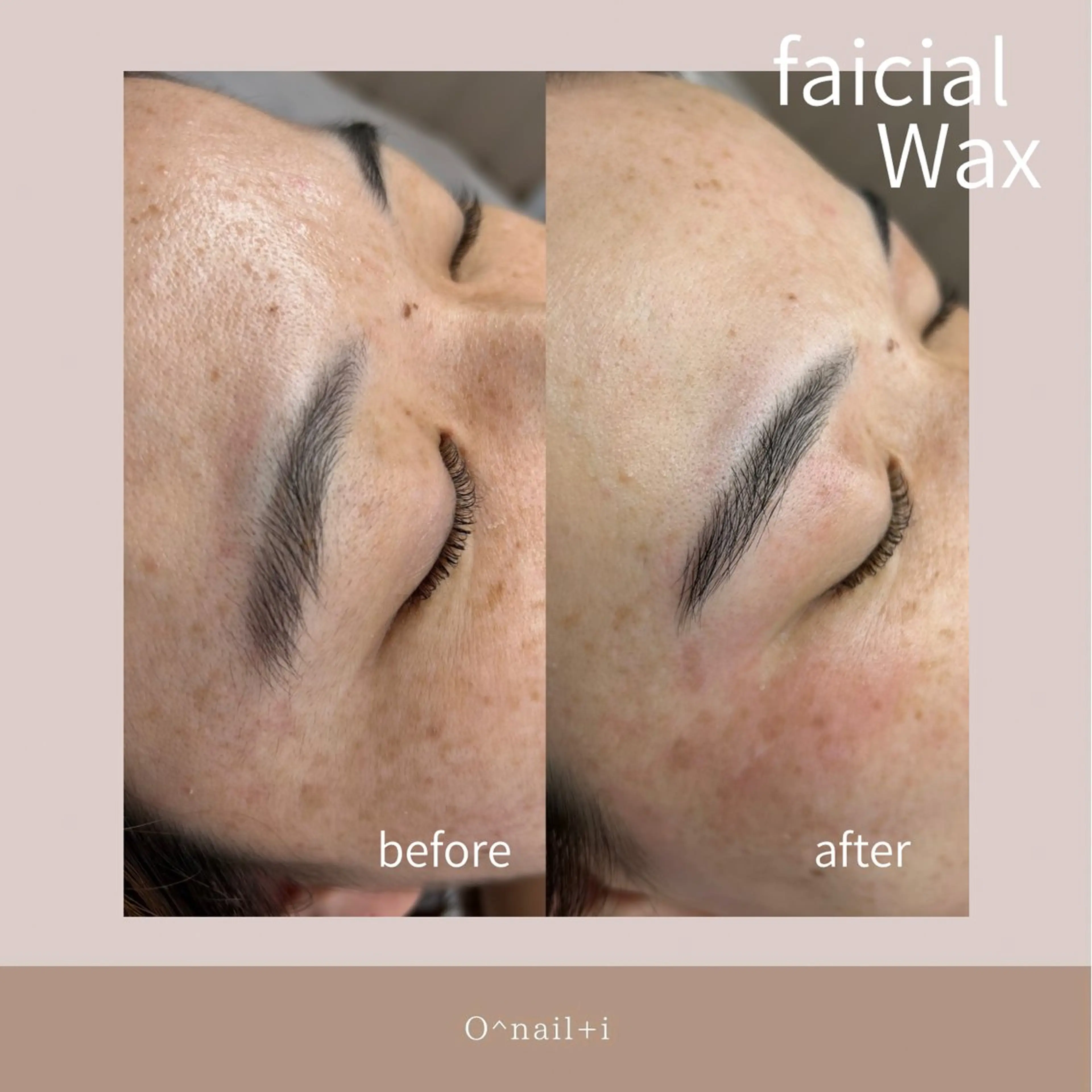 ワックス脱毛 O^nail+i /airi・manaの眉毛・アイブロウイメージ