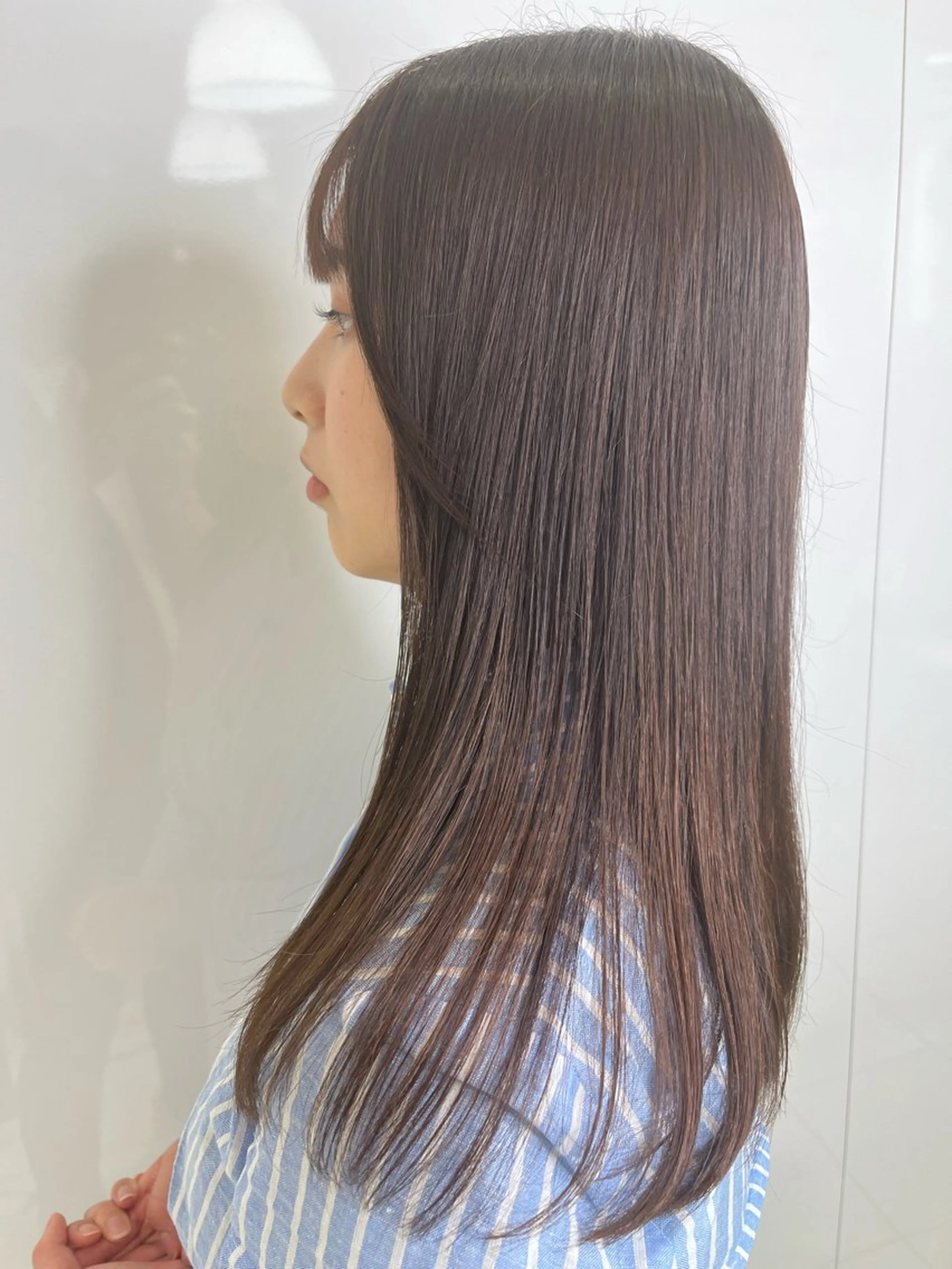 ロング 髪質改善 due(ドゥーエ）所属・onishi yoshinaoのヘアスタイル