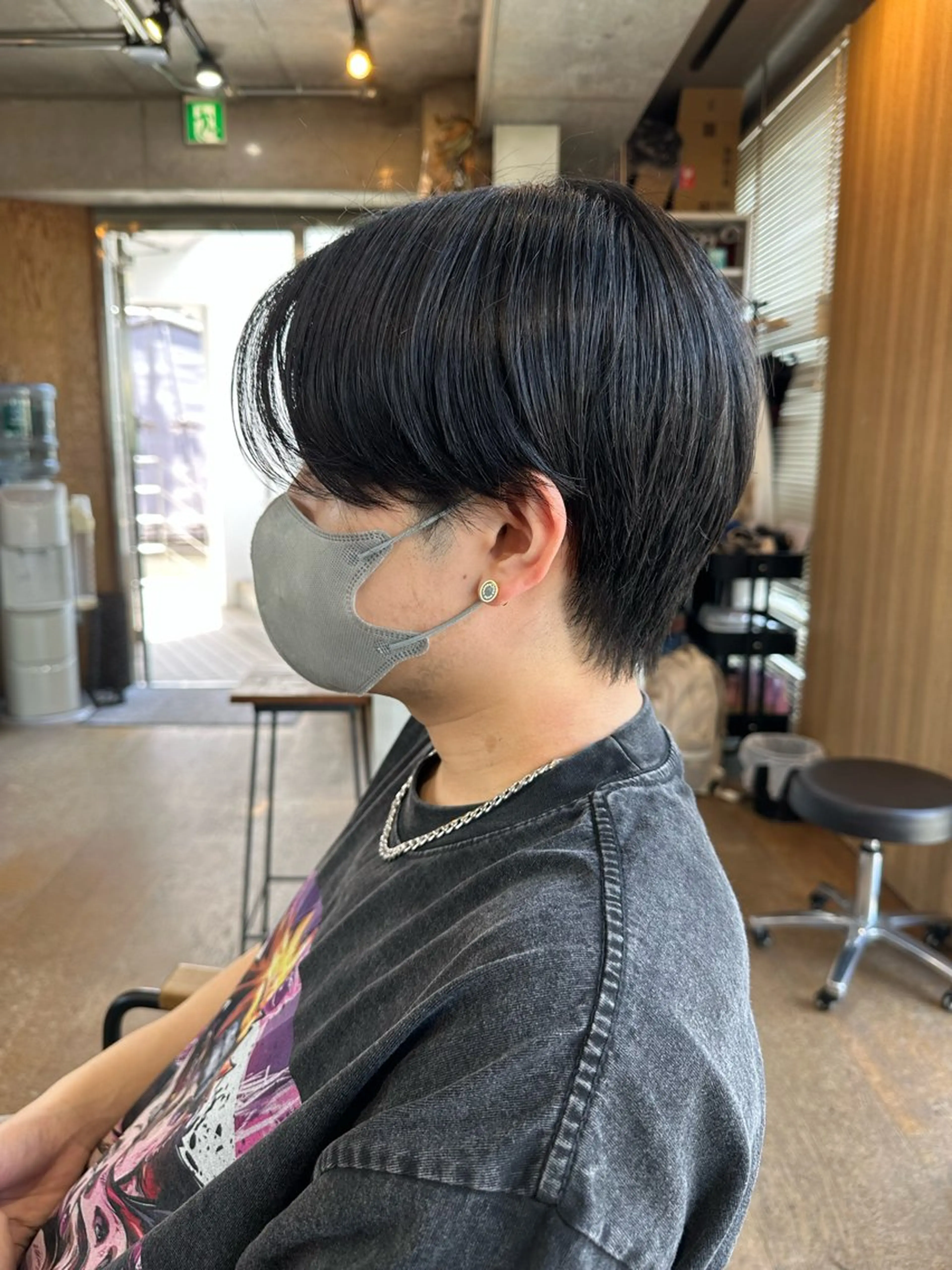 カラー メンズ メンズブリーチ メンズハイトーン メンズインナーカラー メンズ韓国風 メンズウルフカット fullbloom hair&spa所属・DAIKIベージュ 🍂レイヤーカットのヘアスタイル