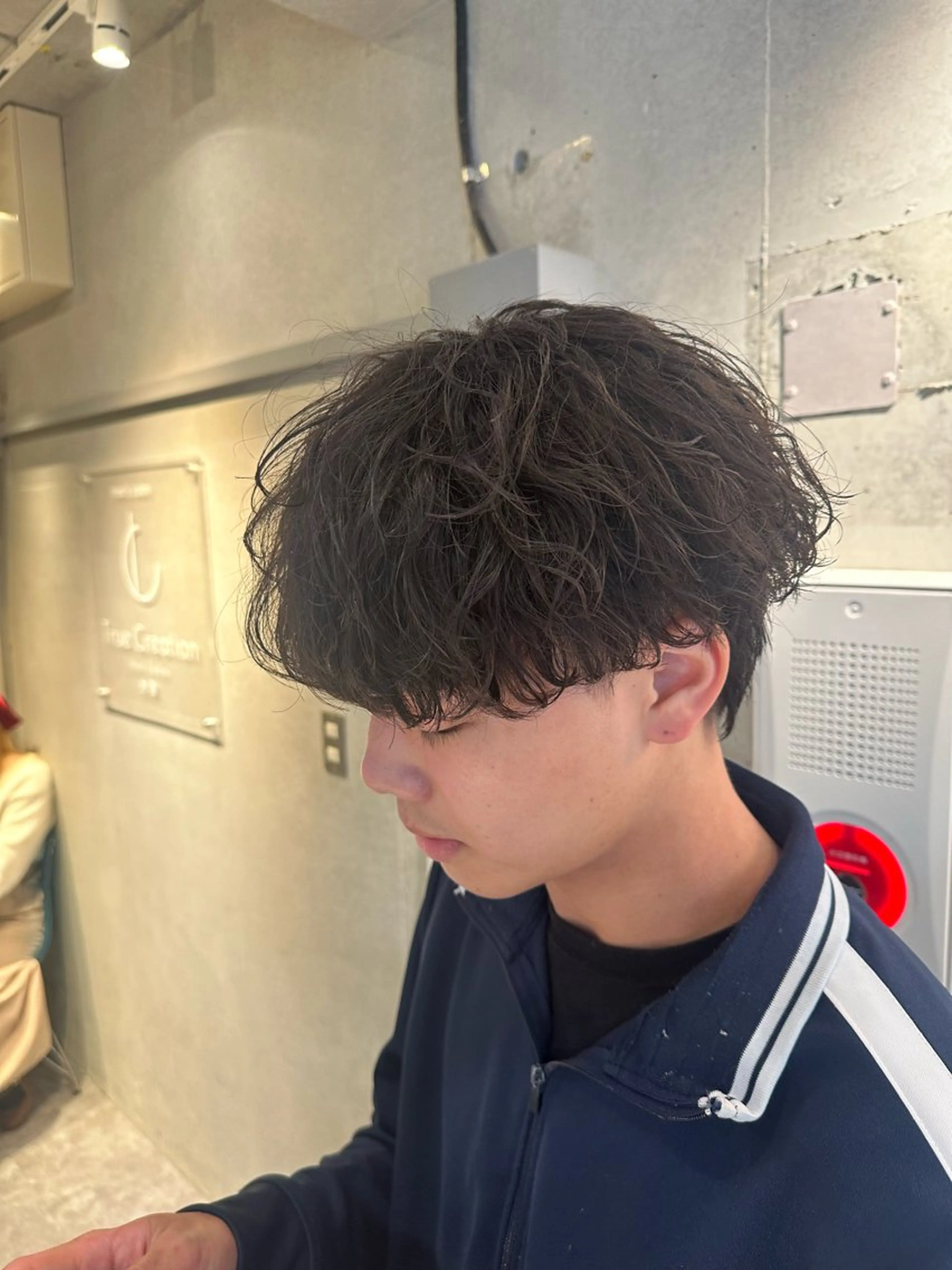 パーマ メンズ カット パーマ 💎メンズカット ／フェザー／細野💎のヘアスタイル