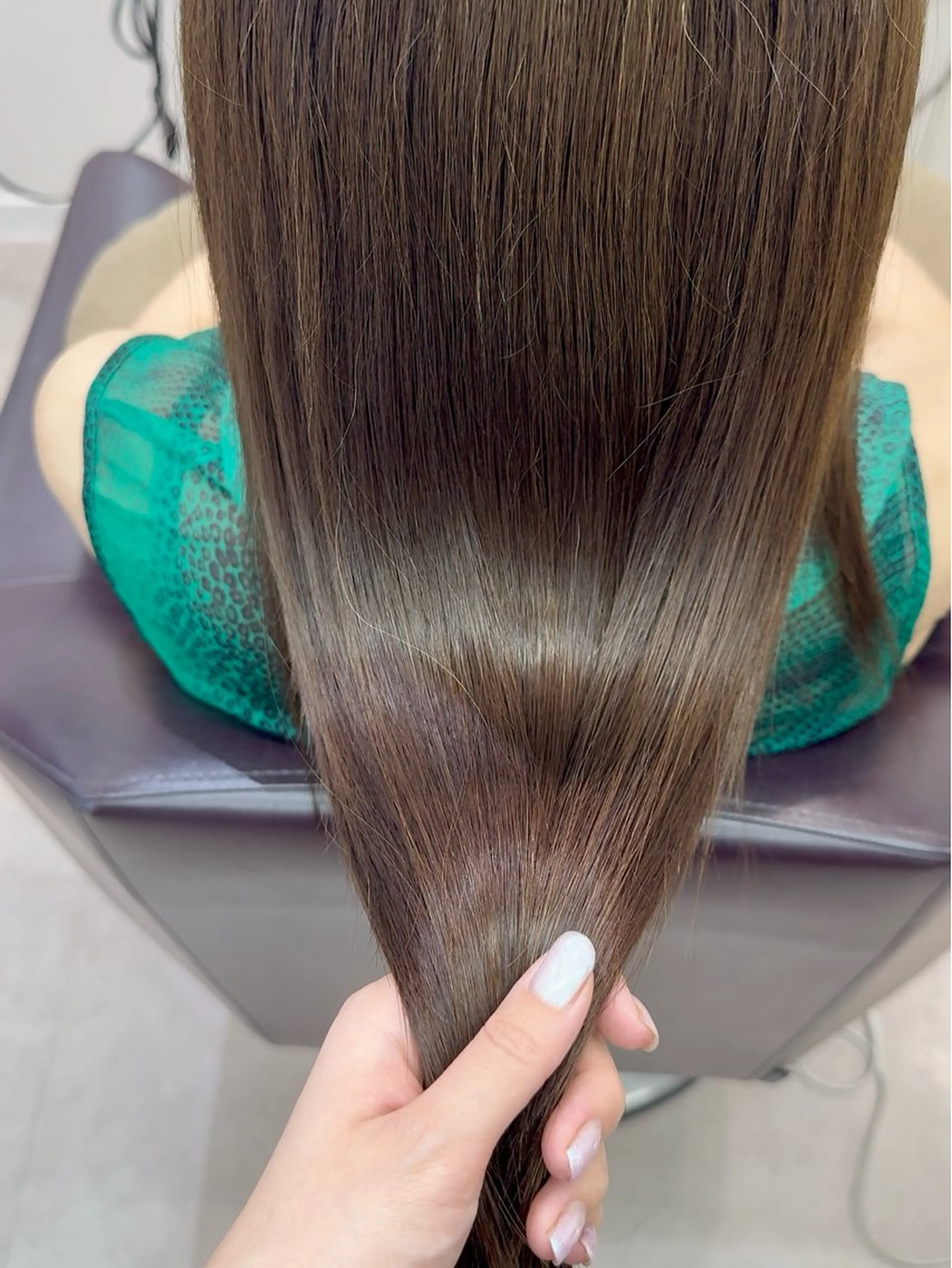 ロング カラー 縮毛矯正 オタク美容師☃️🩵 アレンジ/メンズのヘアスタイル