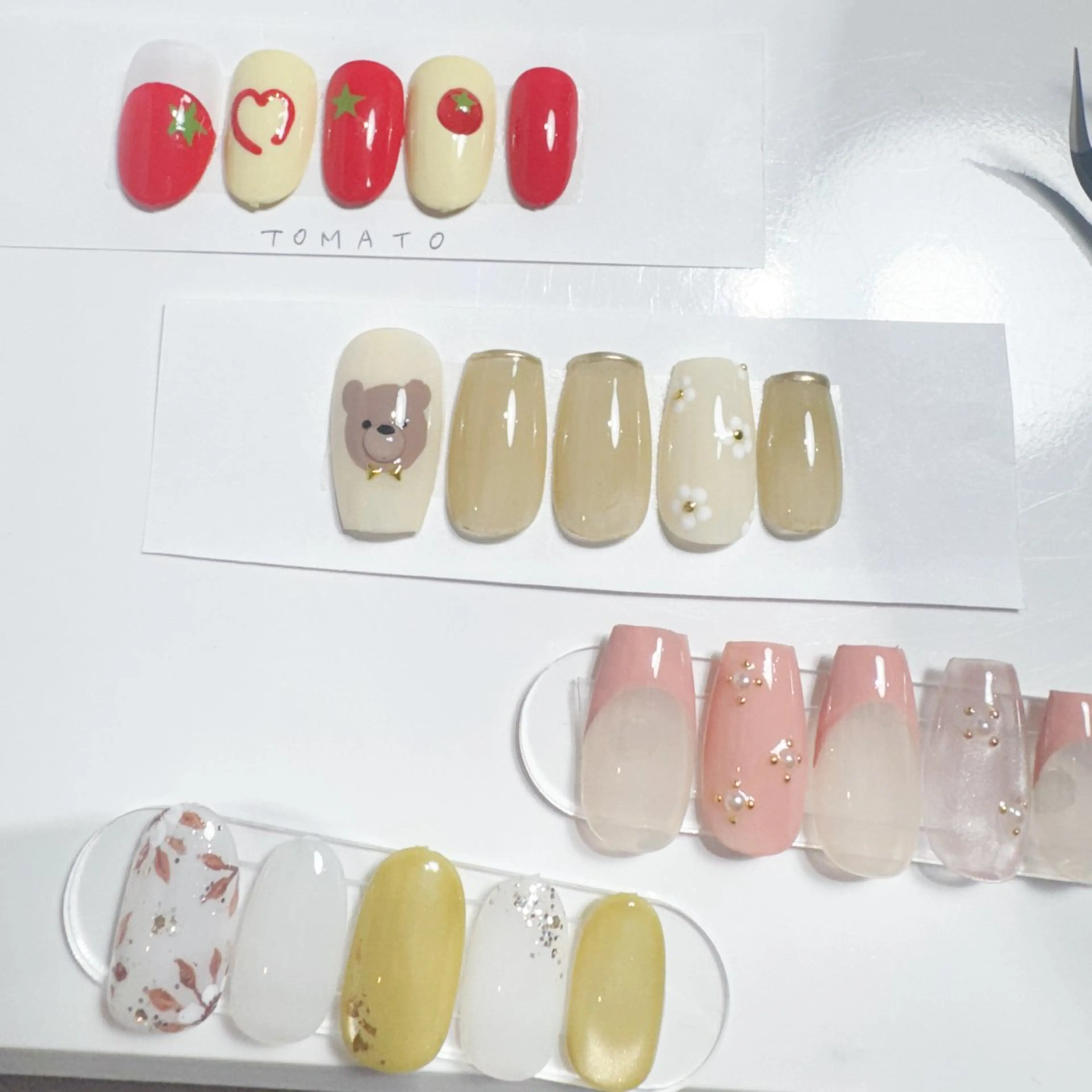 ミディアム ハンドネイル Re nail所属・Re nailのネイルデザイン