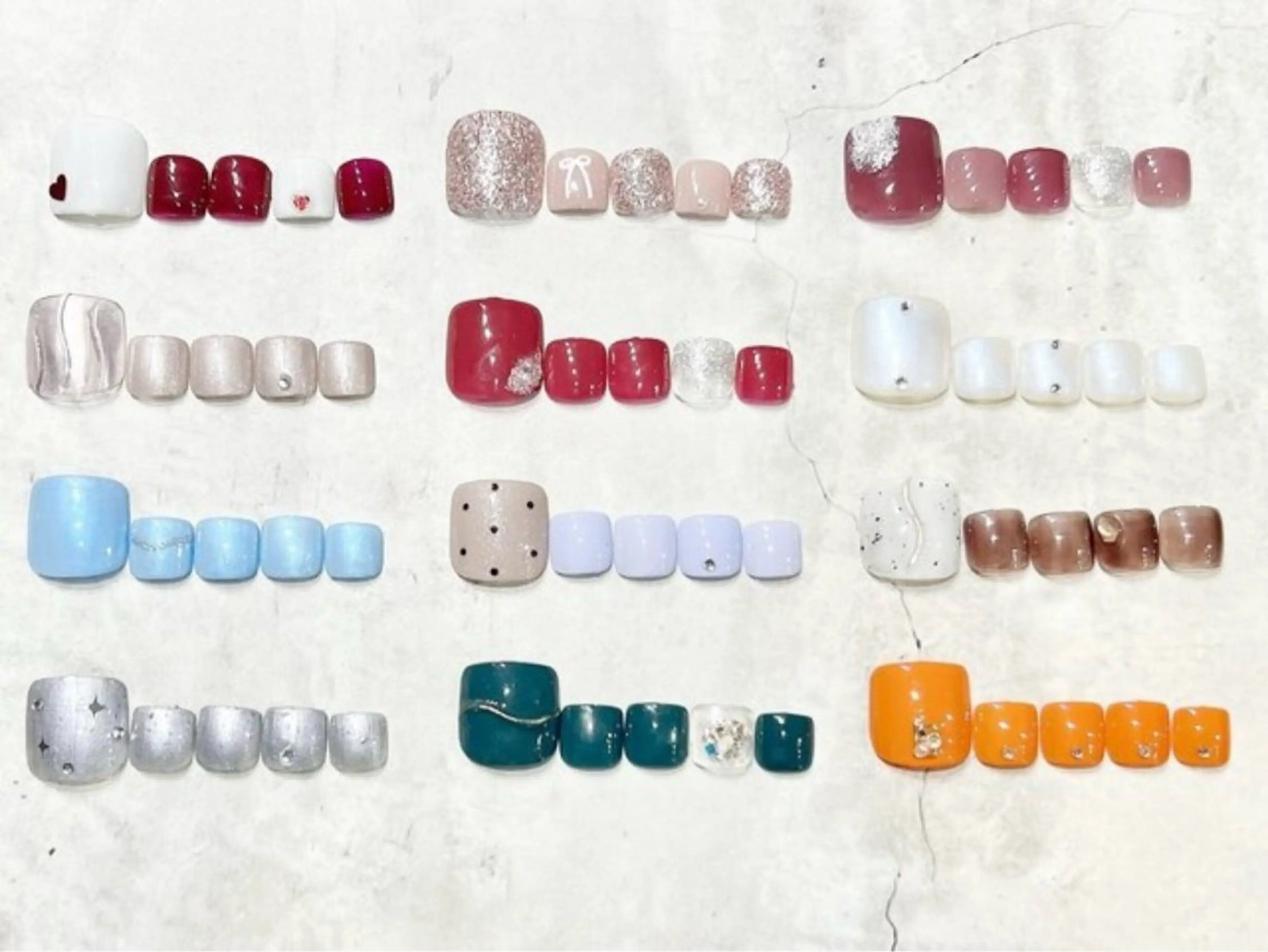 ネイル フットネイル リスブラン HINARIのネイルデザイン