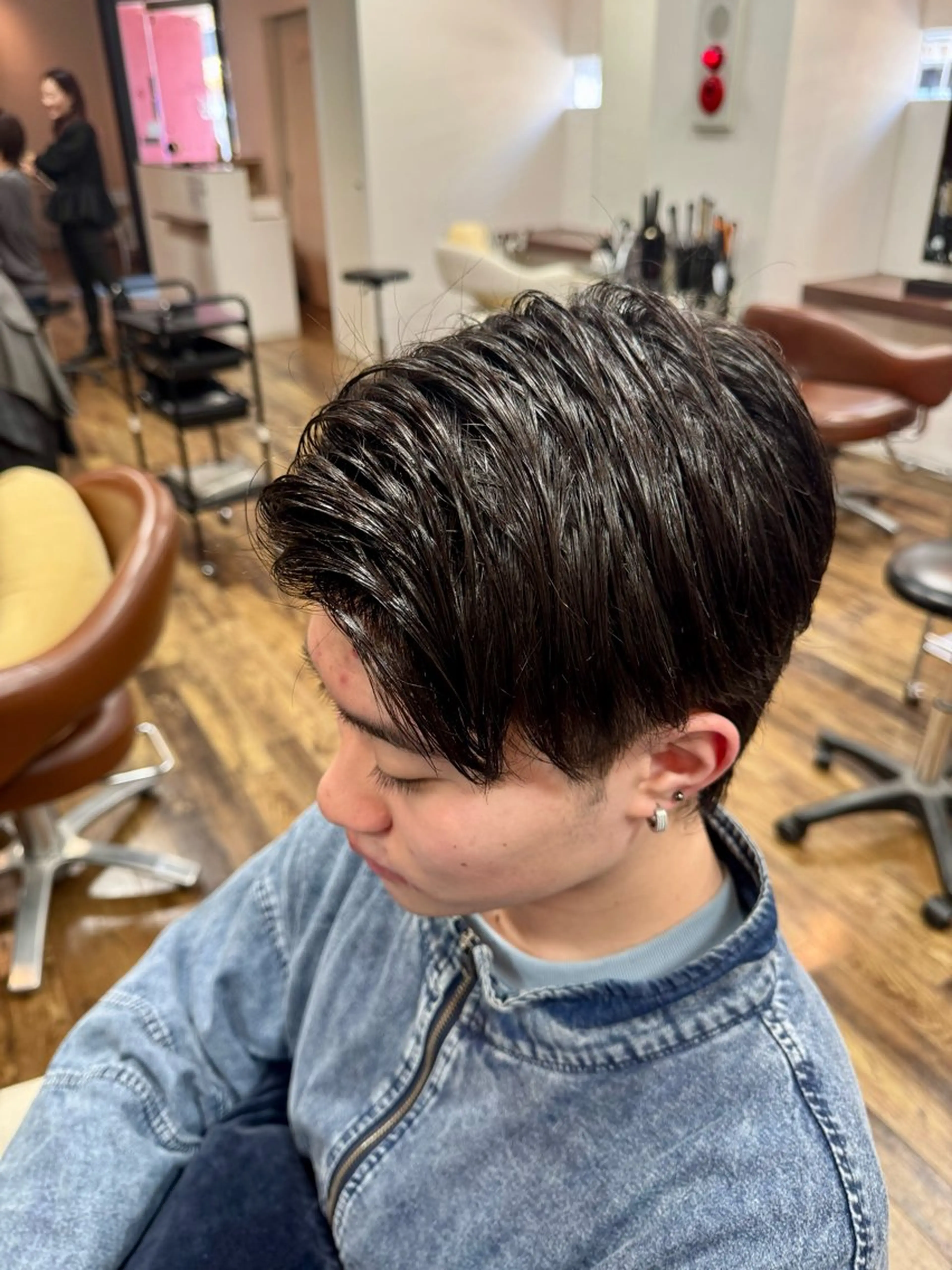 ショート メンズ ジールヤマグチ朝霧駅前店所属・渋谷 洸貴のヘアスタイル