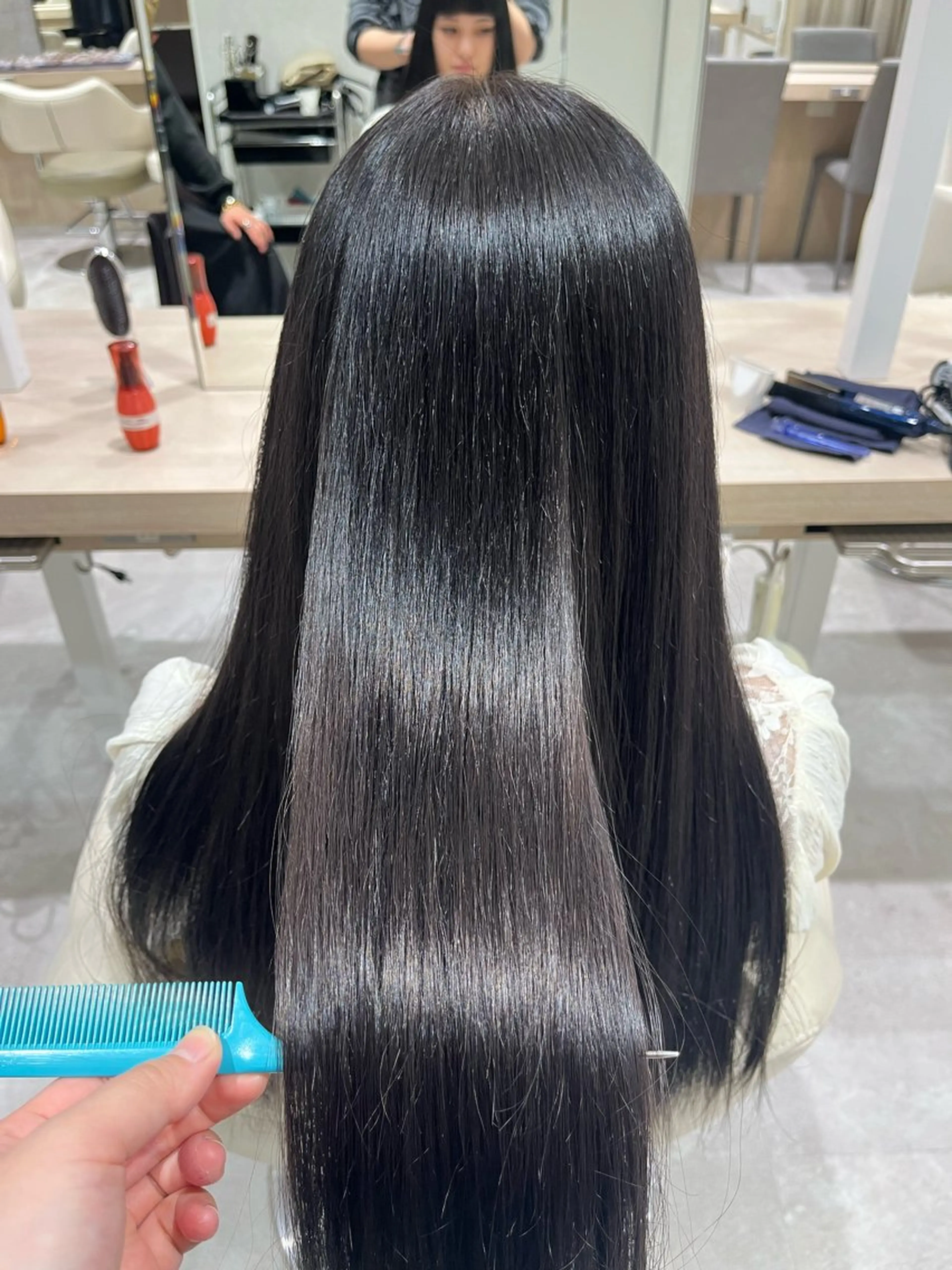 ロング パーマ miki harukaのヘアスタイル