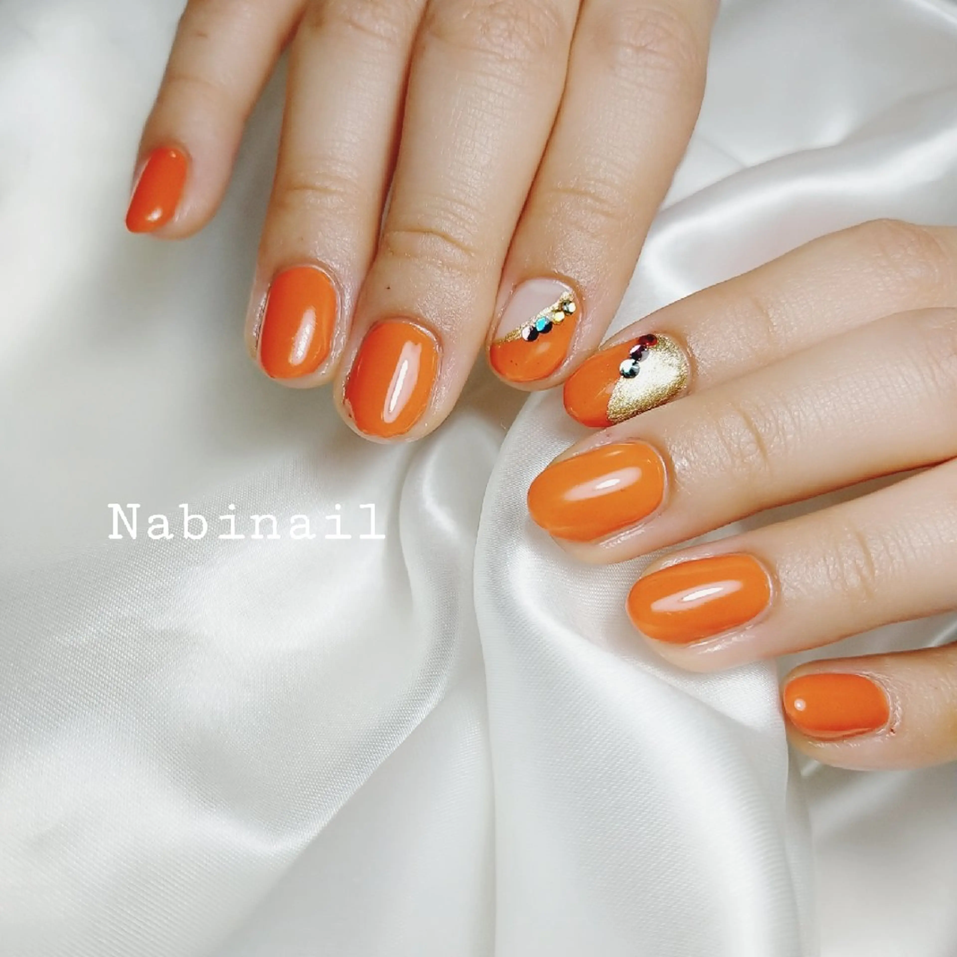 ネイル ハンドネイル 西日暮里 Nabinailのネイルデザイン