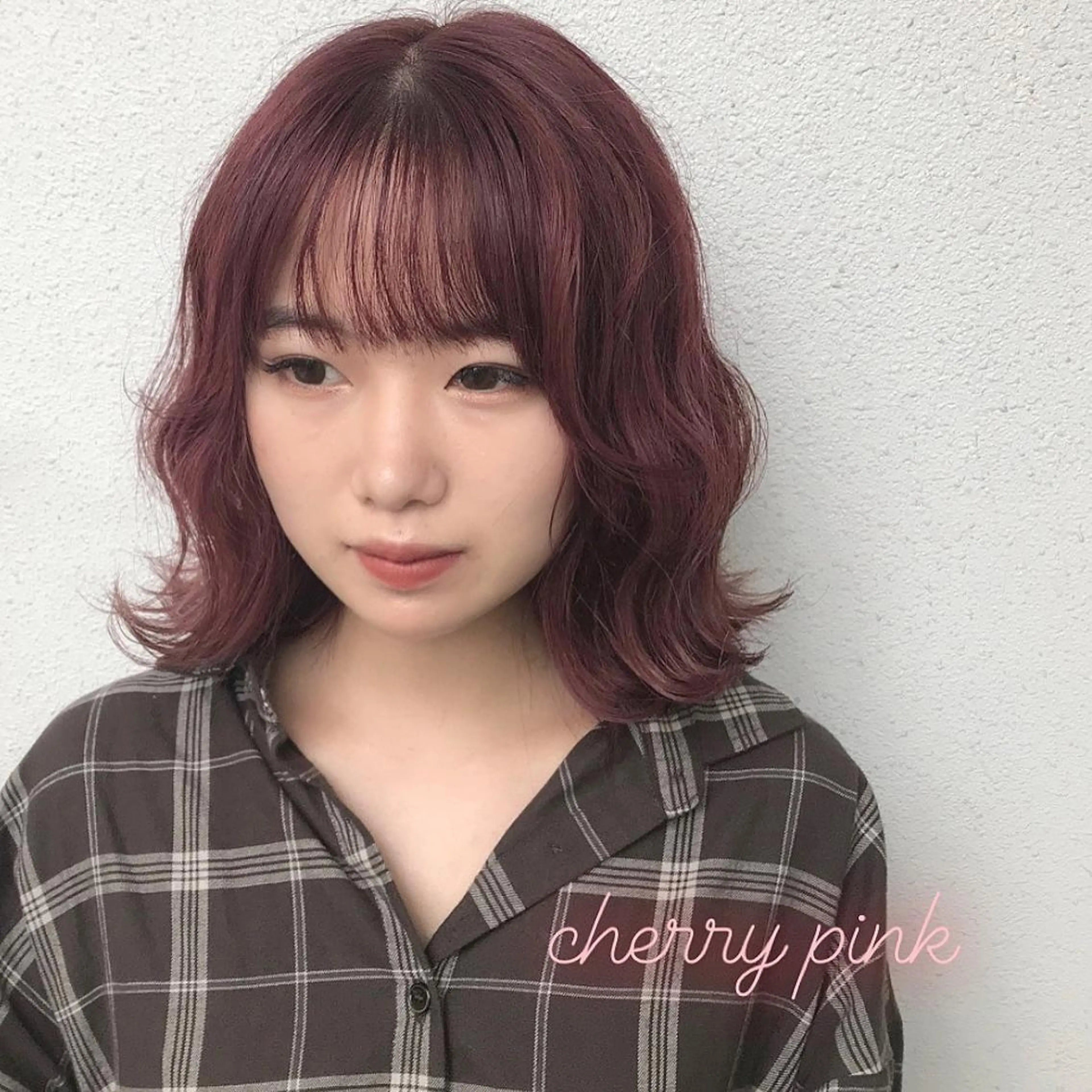 ミディアム カラー PINQ she by ANGELICA所属・MA RIのヘアスタイル