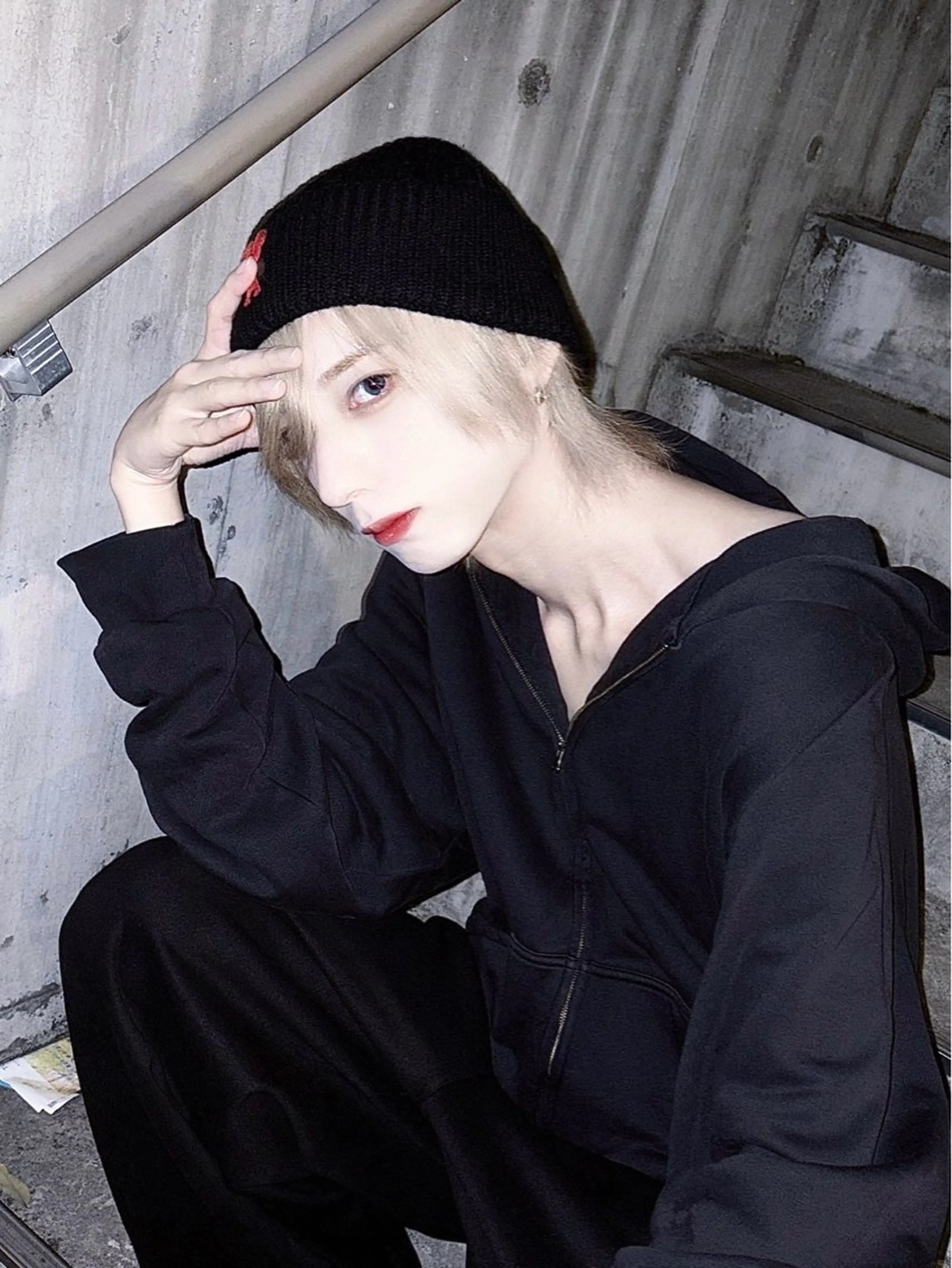 【メイク】メンズフルメイク➕ヘアセットの写真