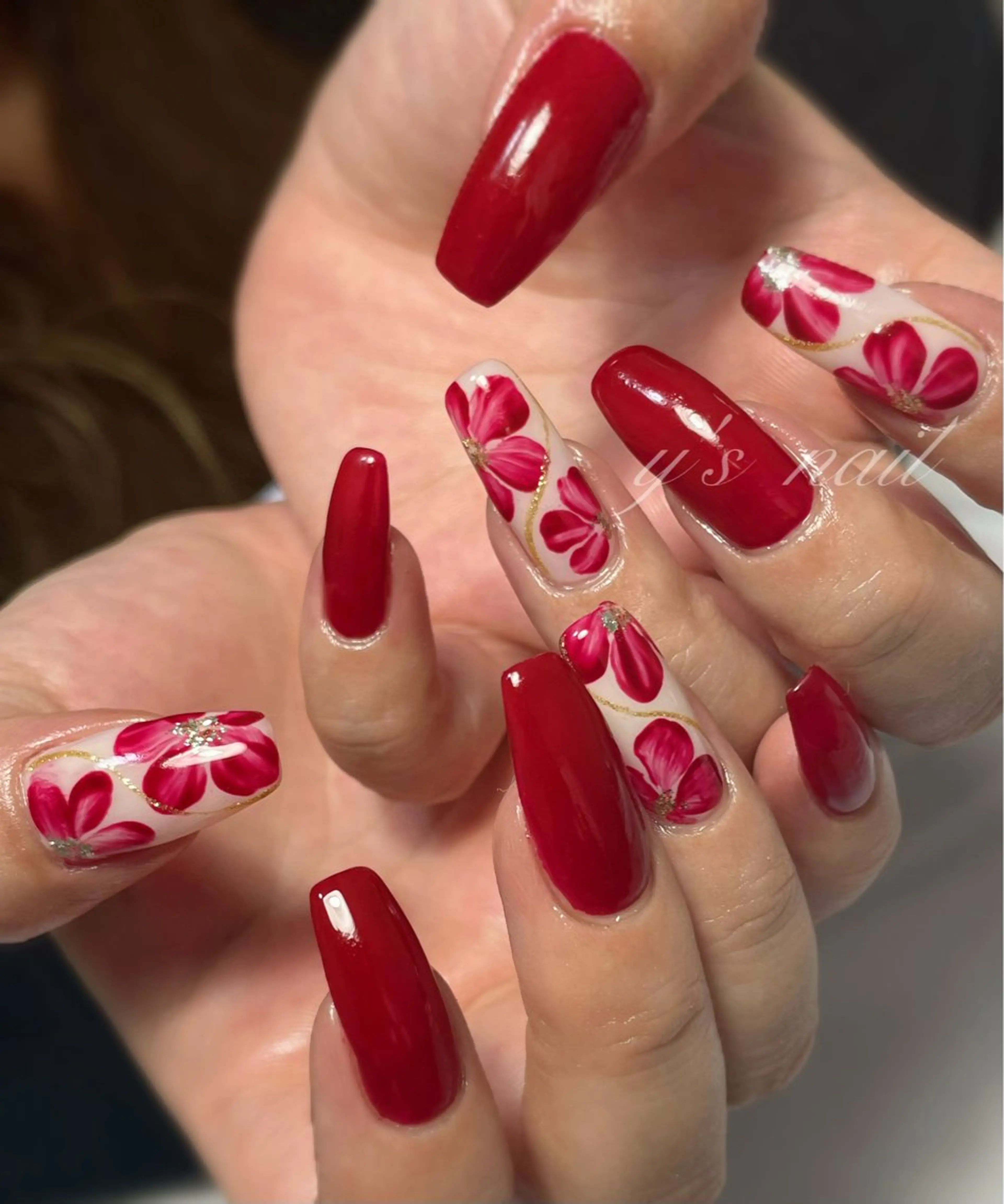 ネイル ハンドネイル y’s nail所属・y’s nail ✧ゆきのネイルデザイン