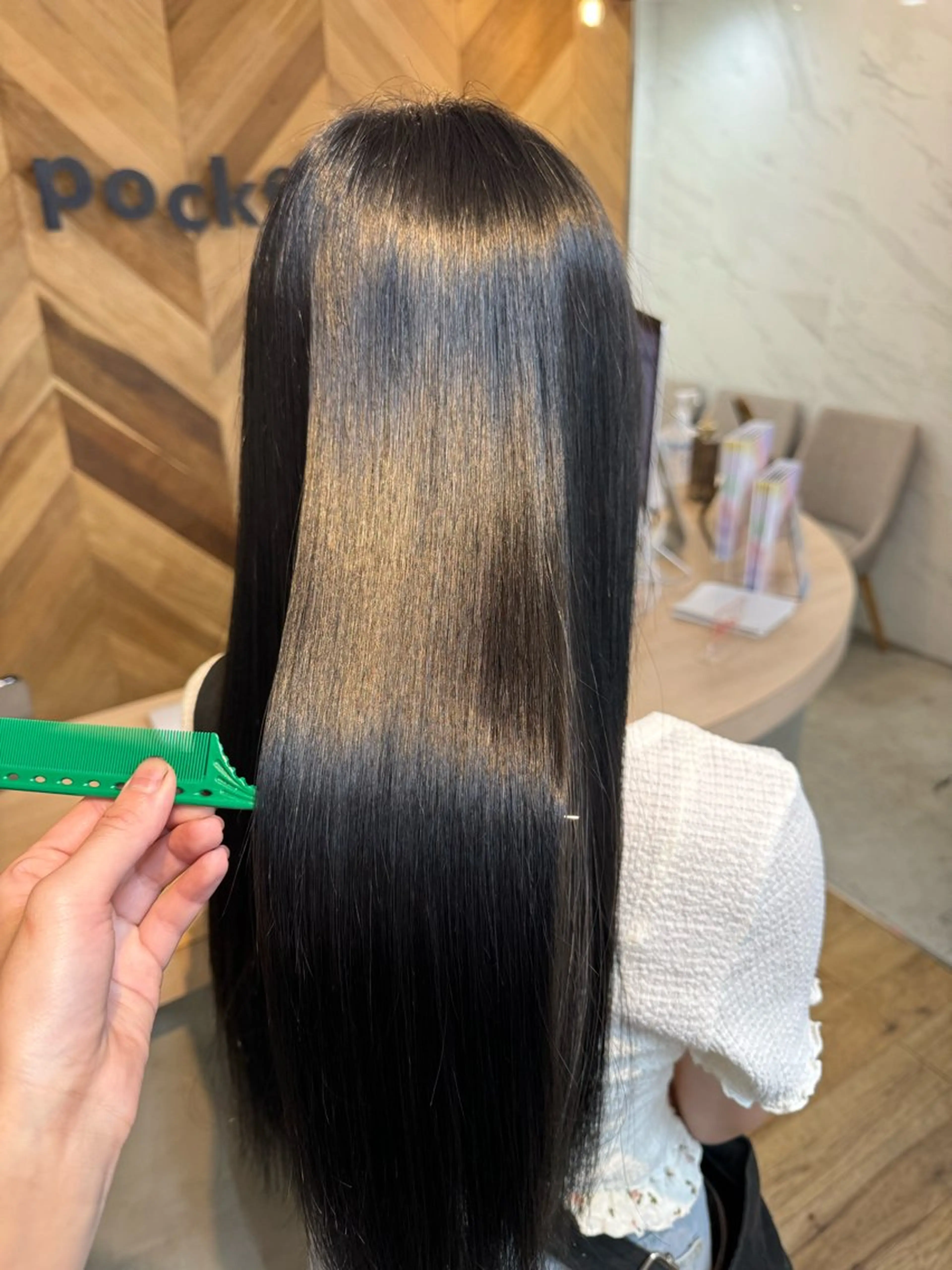 【贅沢メニュー✨】縮毛矯正➕フルカラー➕カット➕炭酸marbb付き🫧の写真