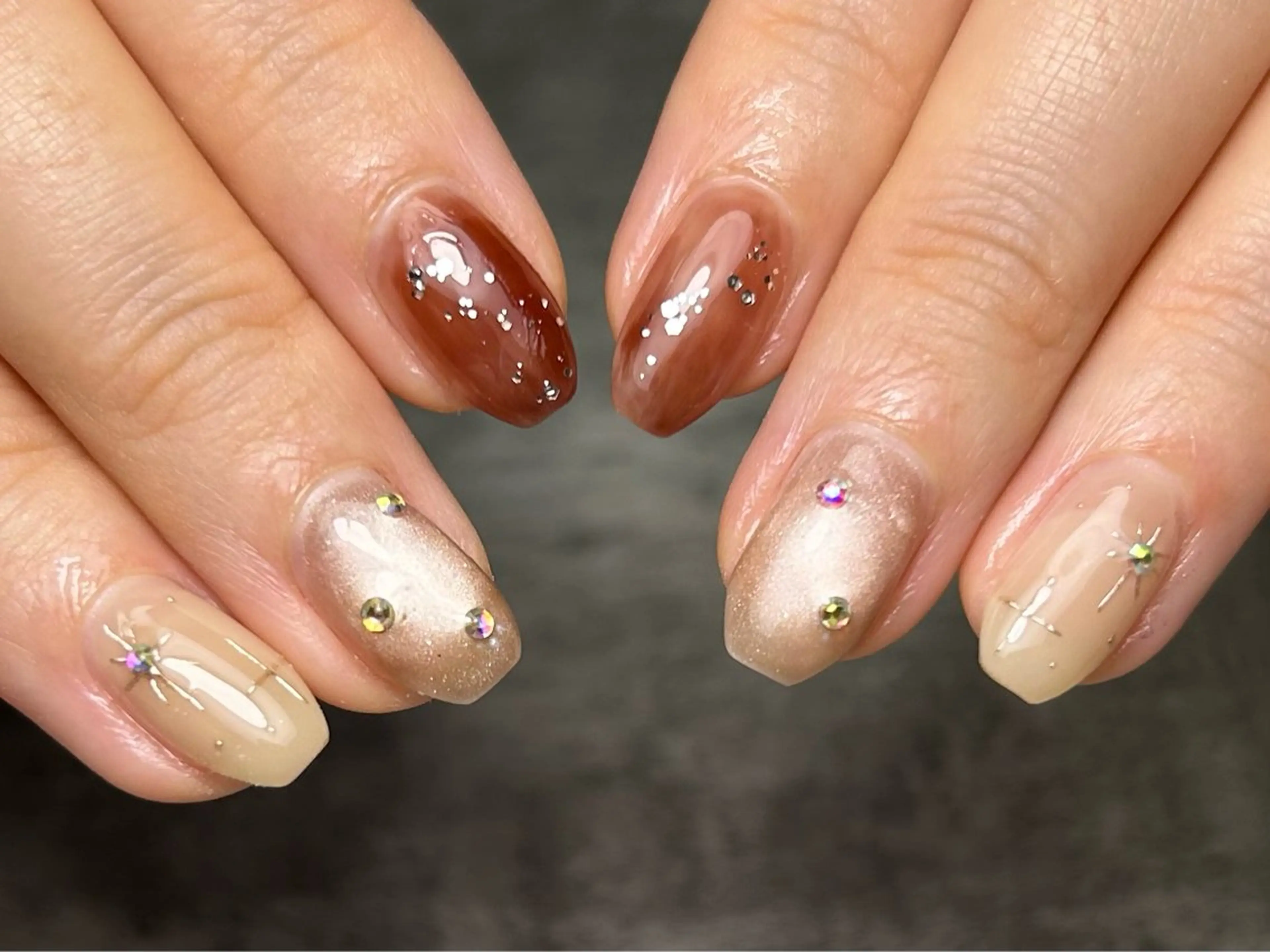 ネイル 長さ出し ジェルネイル 持ち込み パラジェル private nail salon〜.18〜所属・.18 〜のネイルデザイン