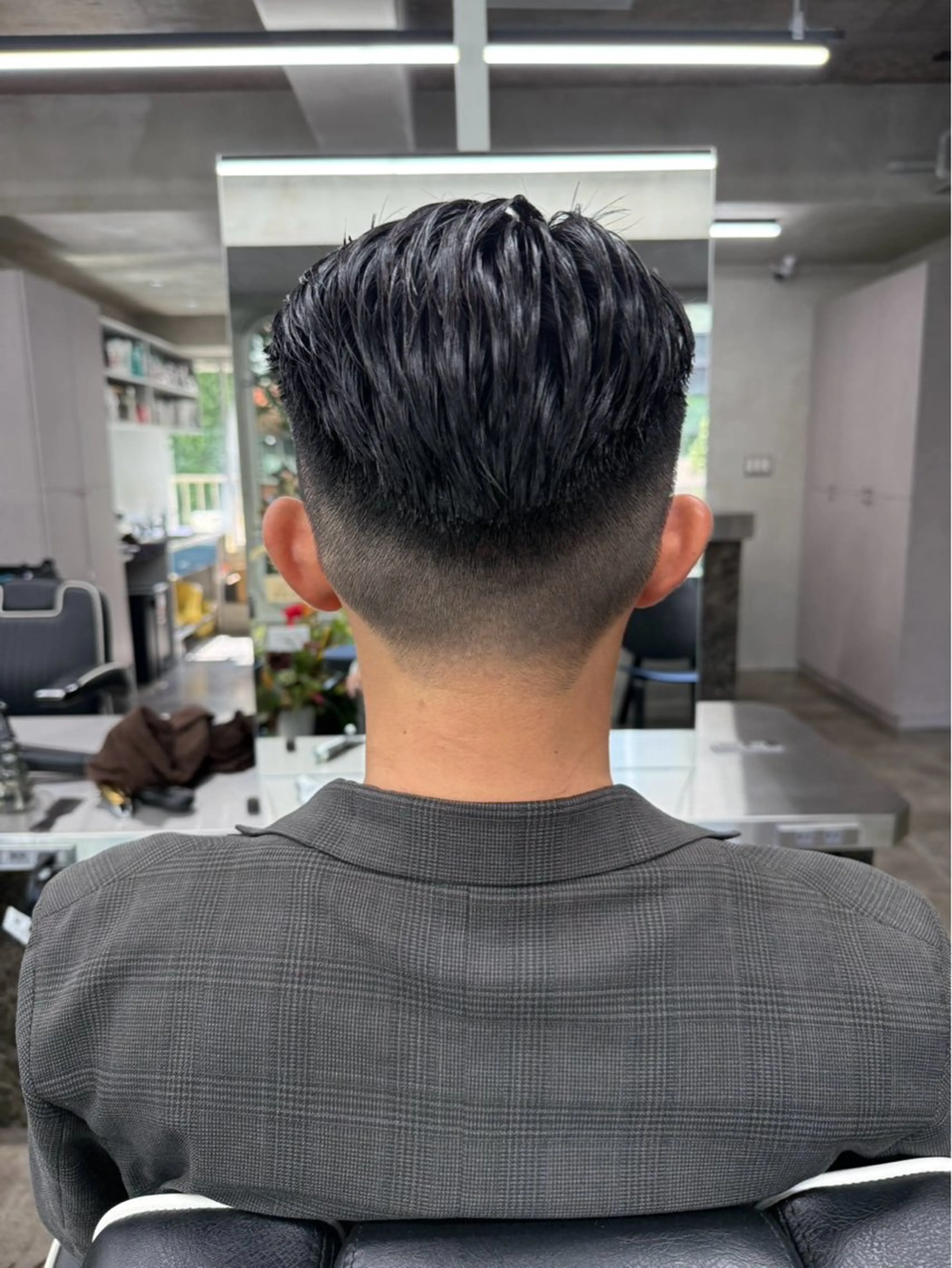 ショート メンズ センターパート/ 暖色カラーayuのヘアスタイル