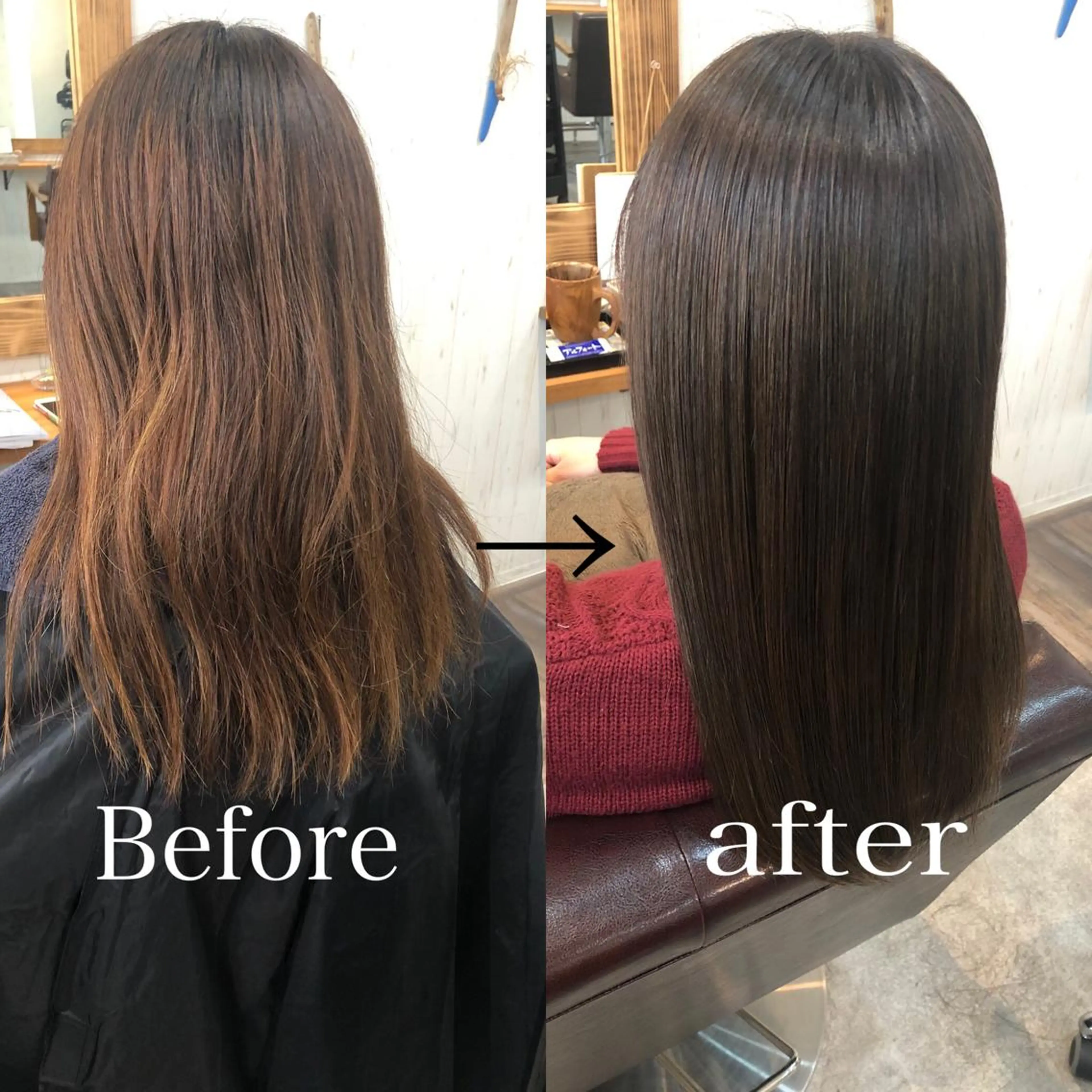 セミロング カラー [店長]加地 峻のヘアスタイル