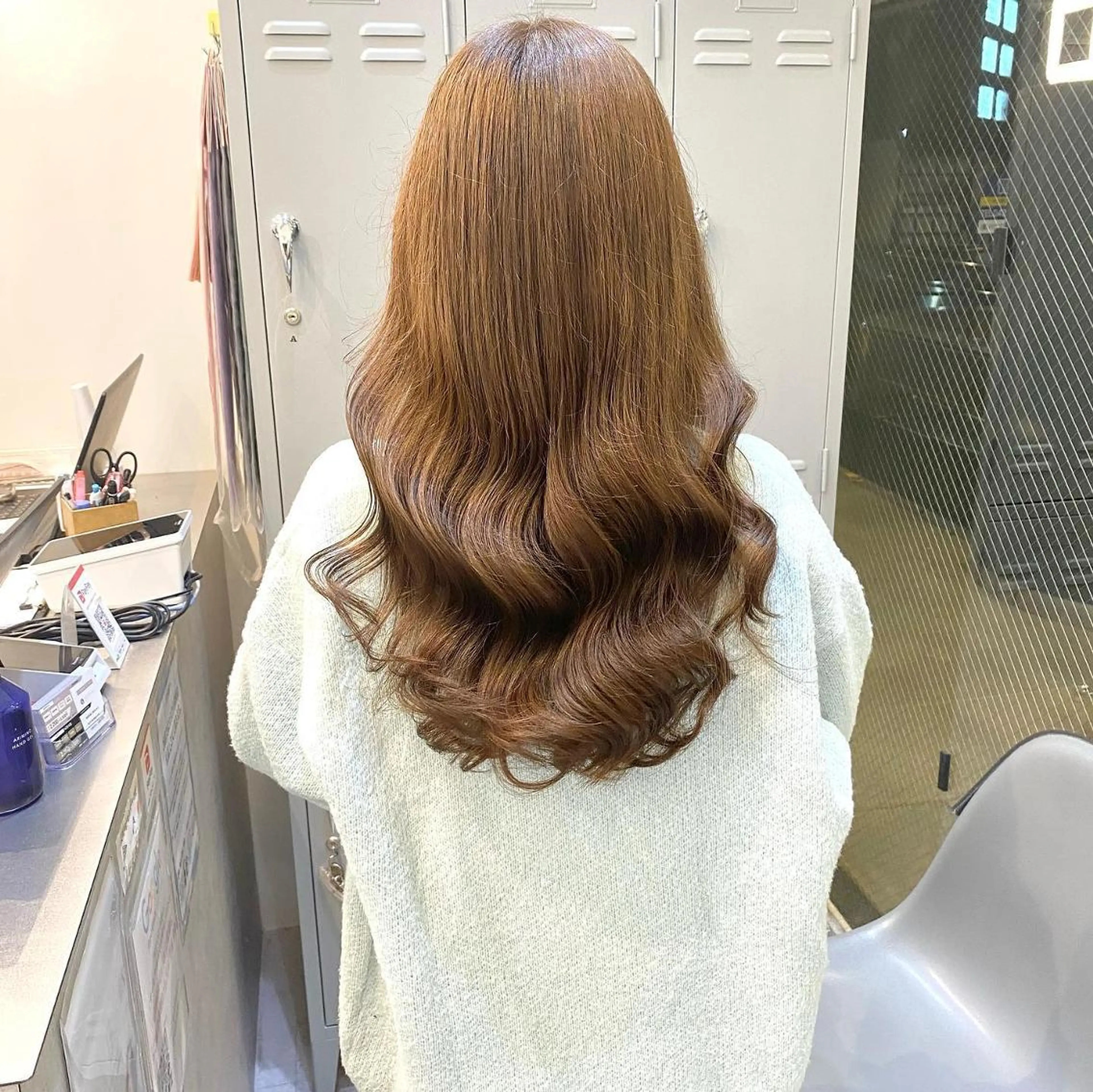 セミロング カラー ヘアアレンジ 🌷愛されヘア🌷 伊藤　万裕のヘアスタイル