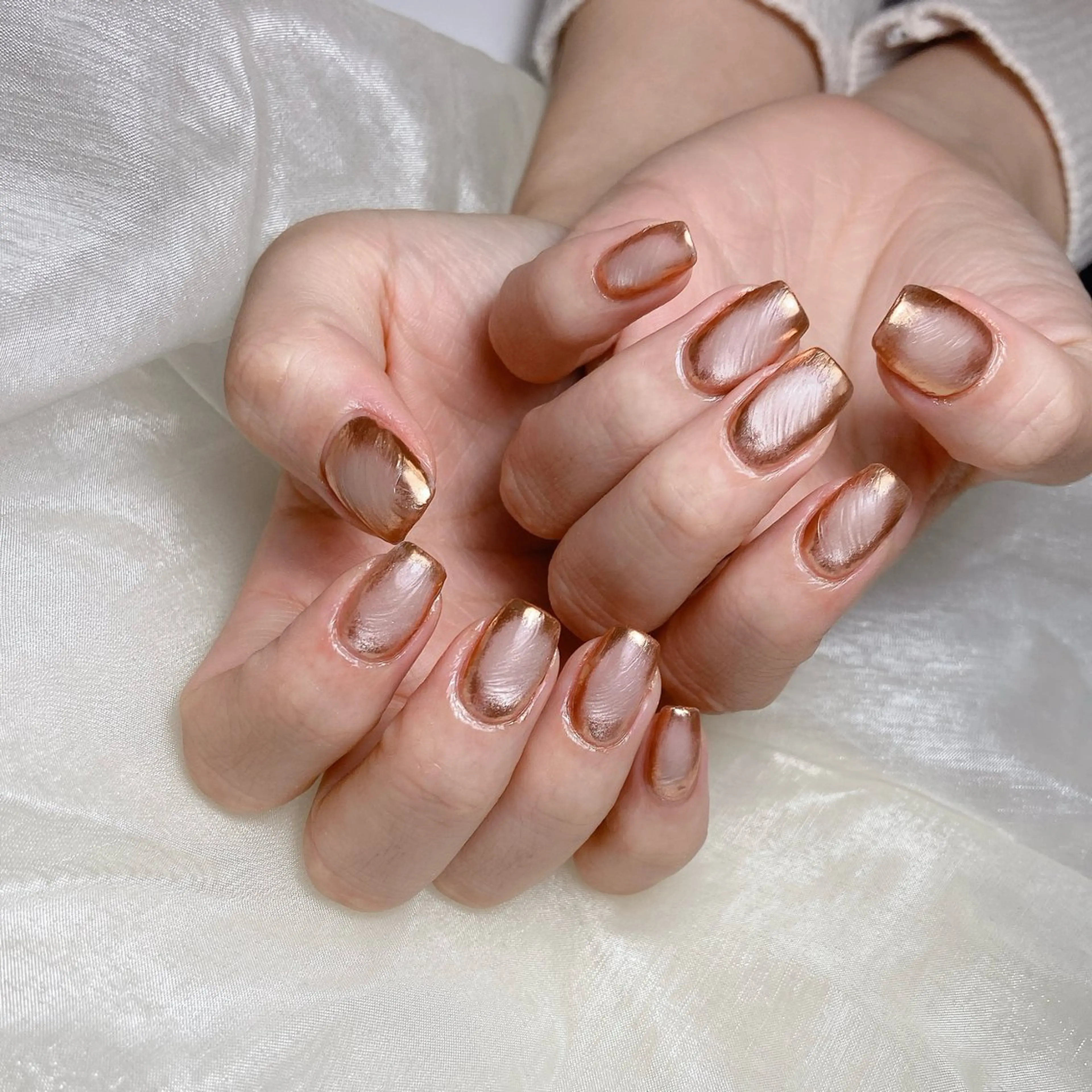 ネイル ニュアンスネイル ハンドネイル nailsalon REJOICEのネイルデザイン