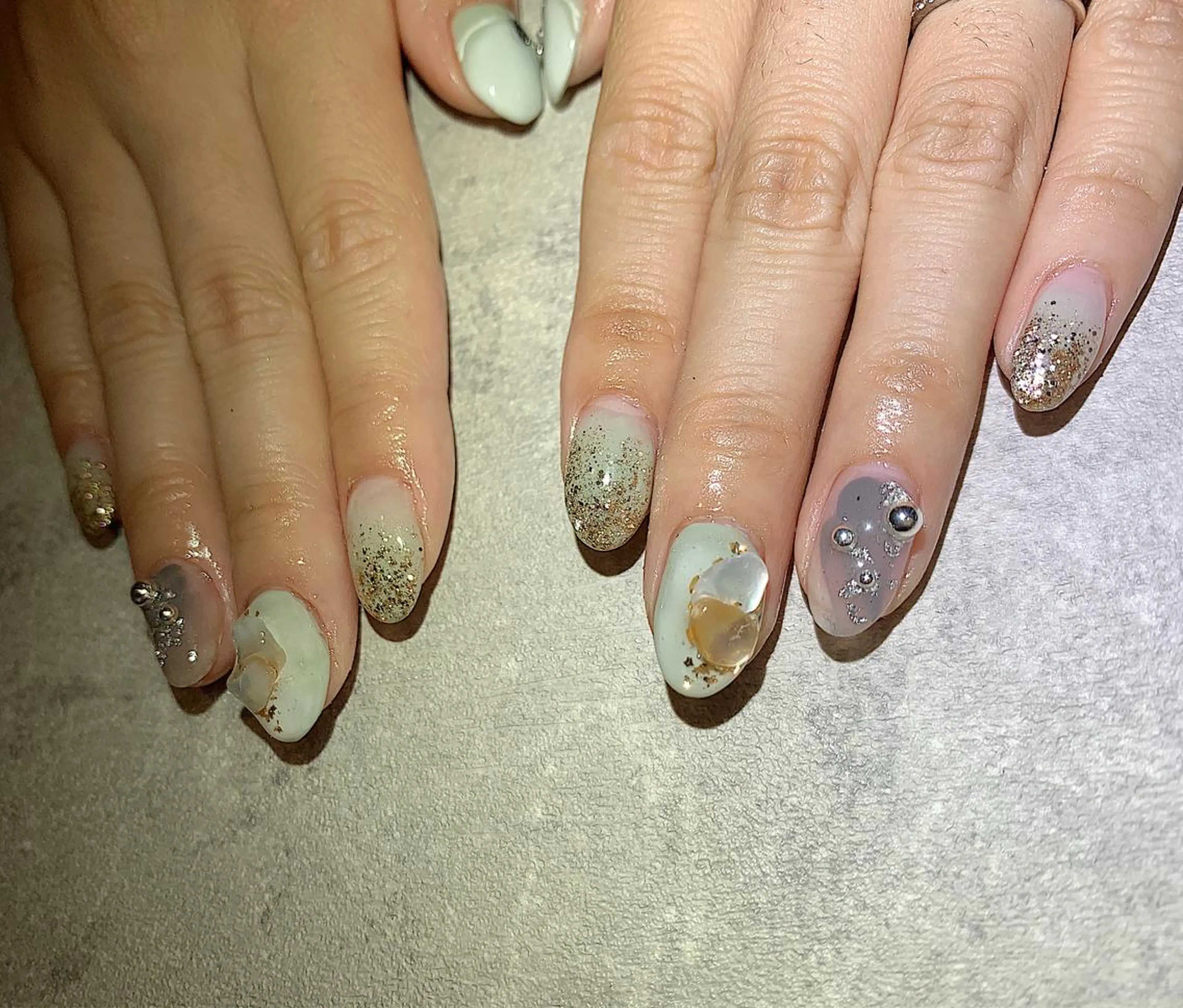 キッズ ネイル ニュアンスネイル GULLIG söt GULLIGのネイルデザイン