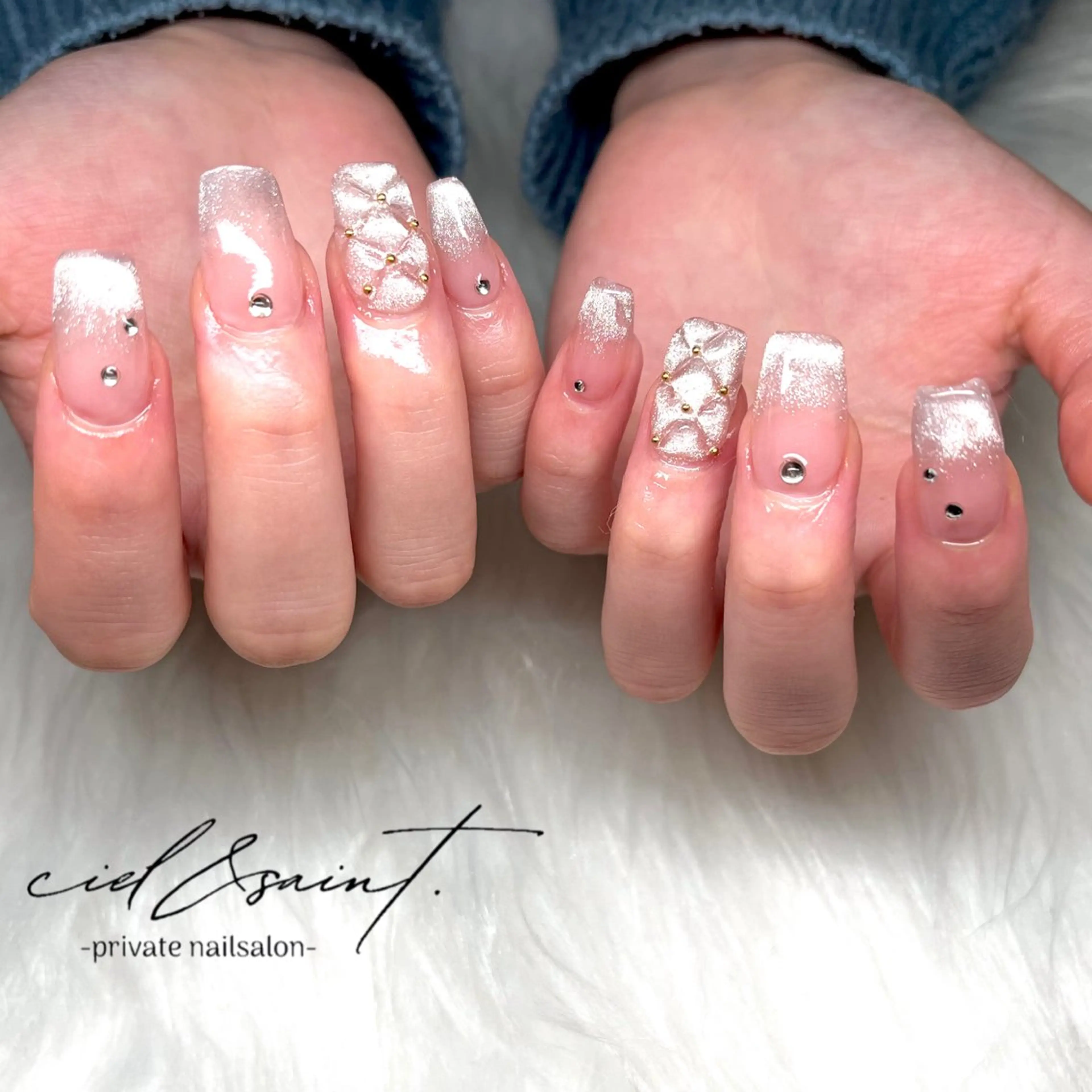 ネイル アートネイル nail salon ciel&saintのネイルデザイン