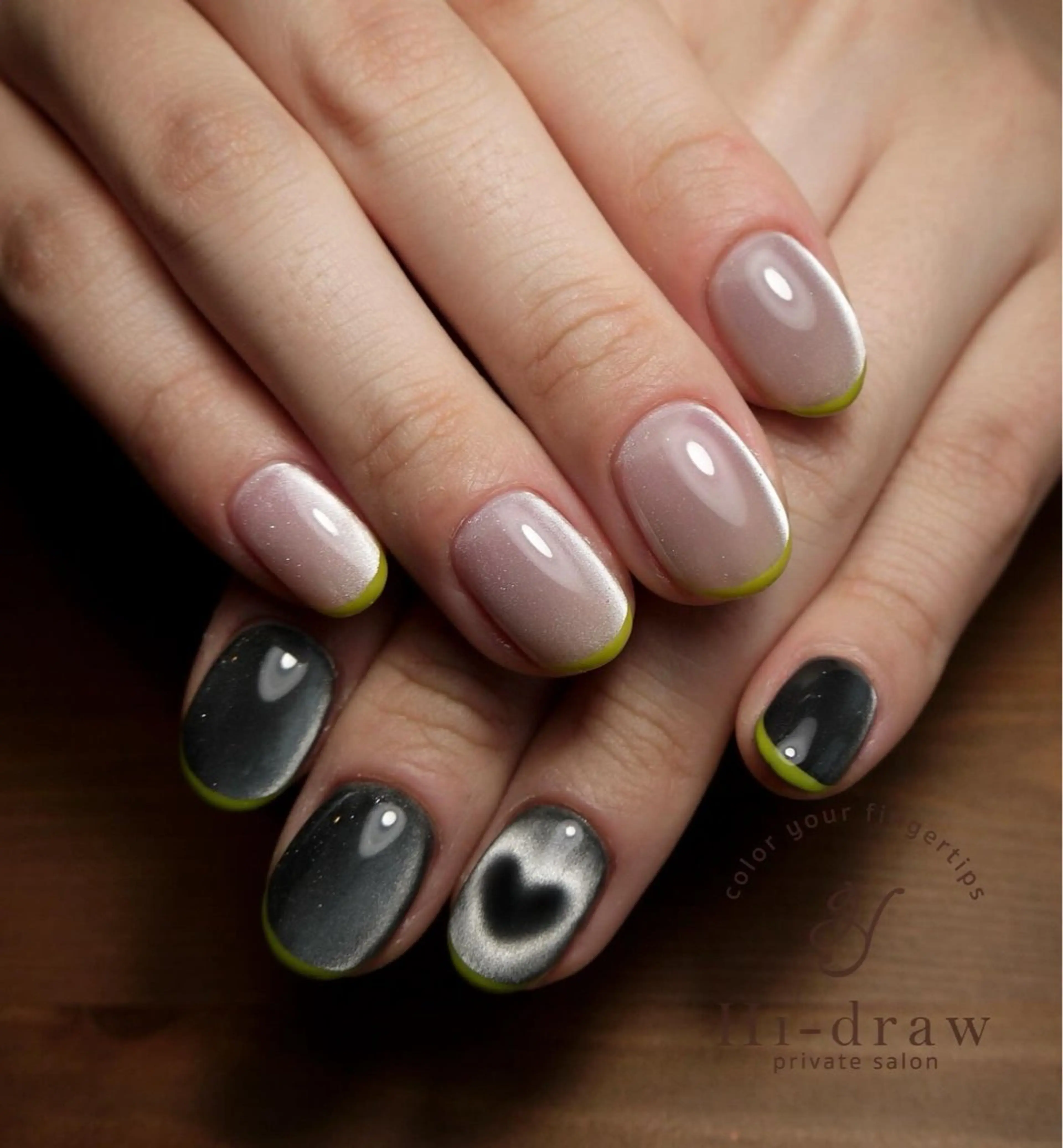 ネイル フレンチネイル 堀内 檜のネイルデザイン