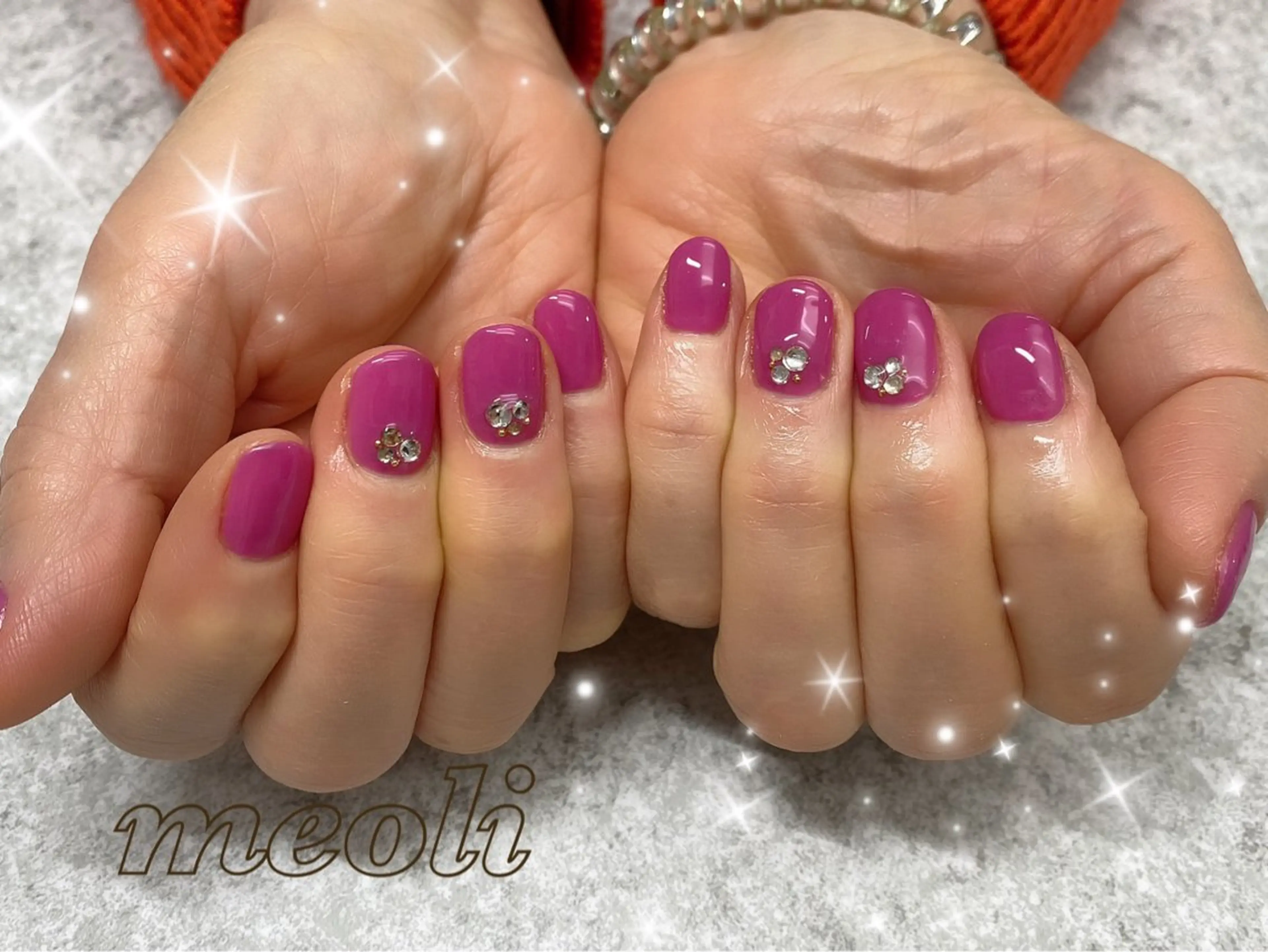 ネイル ハンドネイル nail salon meoli メグのネイルデザイン