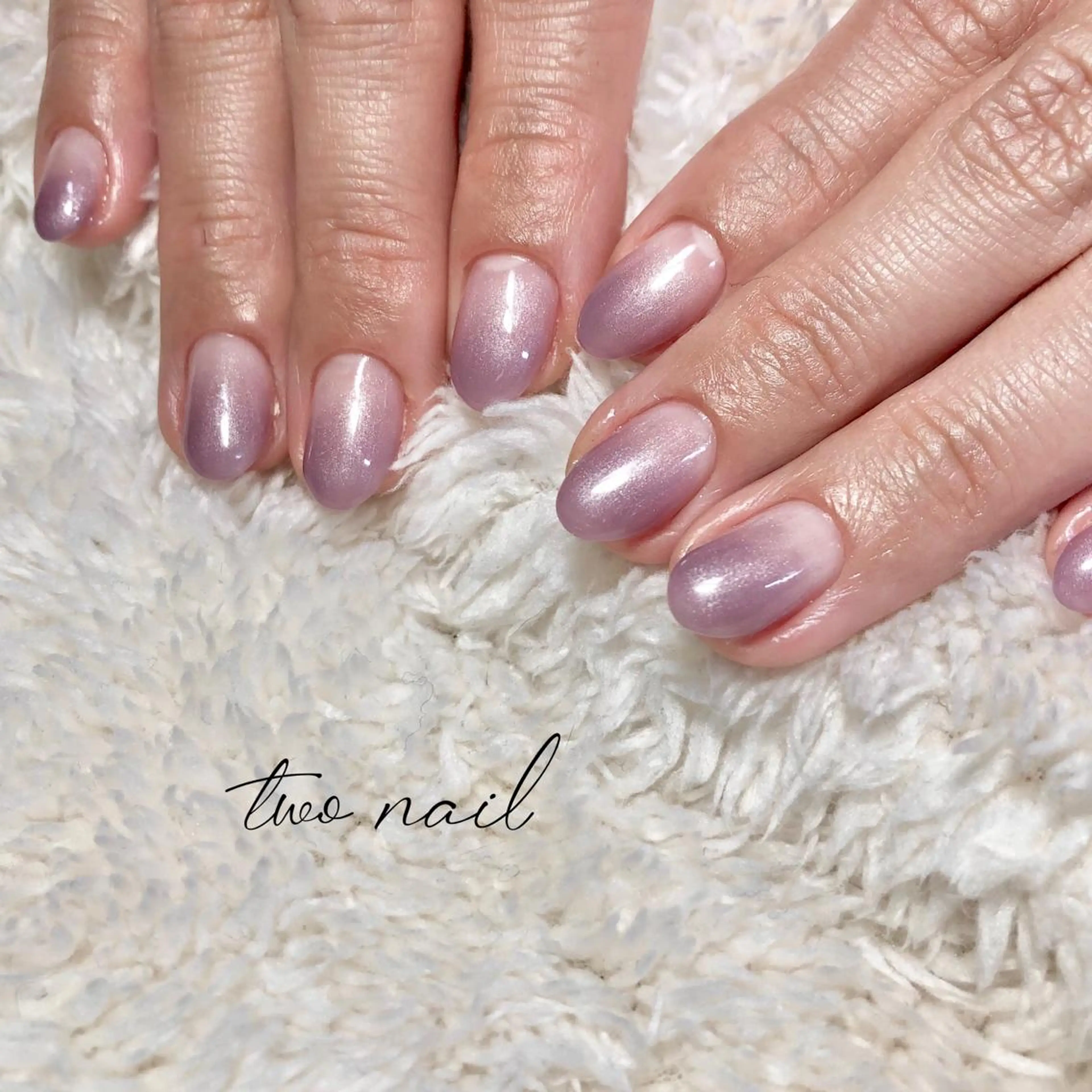 ネイル アートネイル フットネイル ハート ニュアンスネイル ホワイト ハンドネイル two nailのネイルデザイン