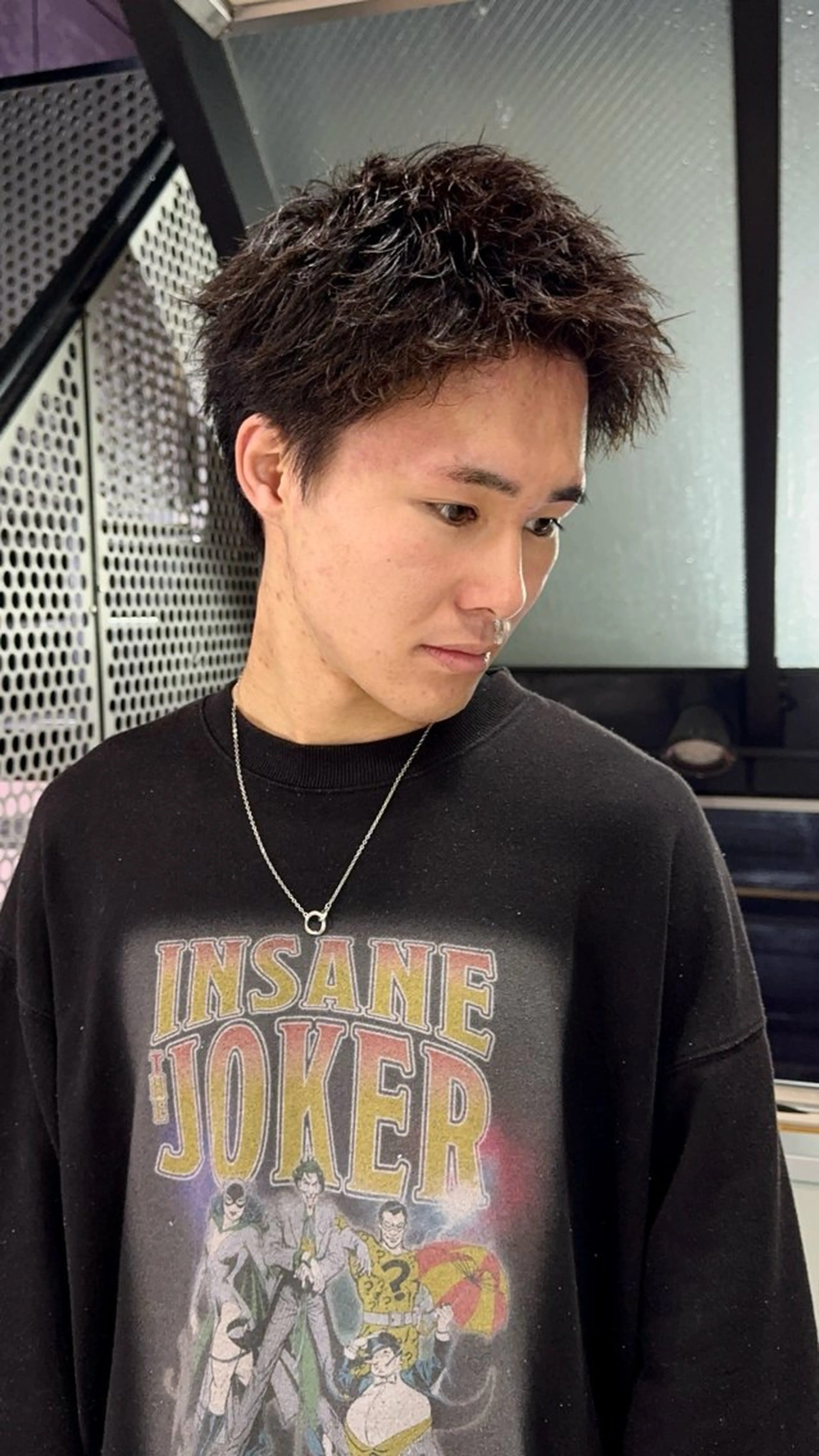 メンズ スパイキーショート 🏁片倉 玲旺🏁のヘアスタイル