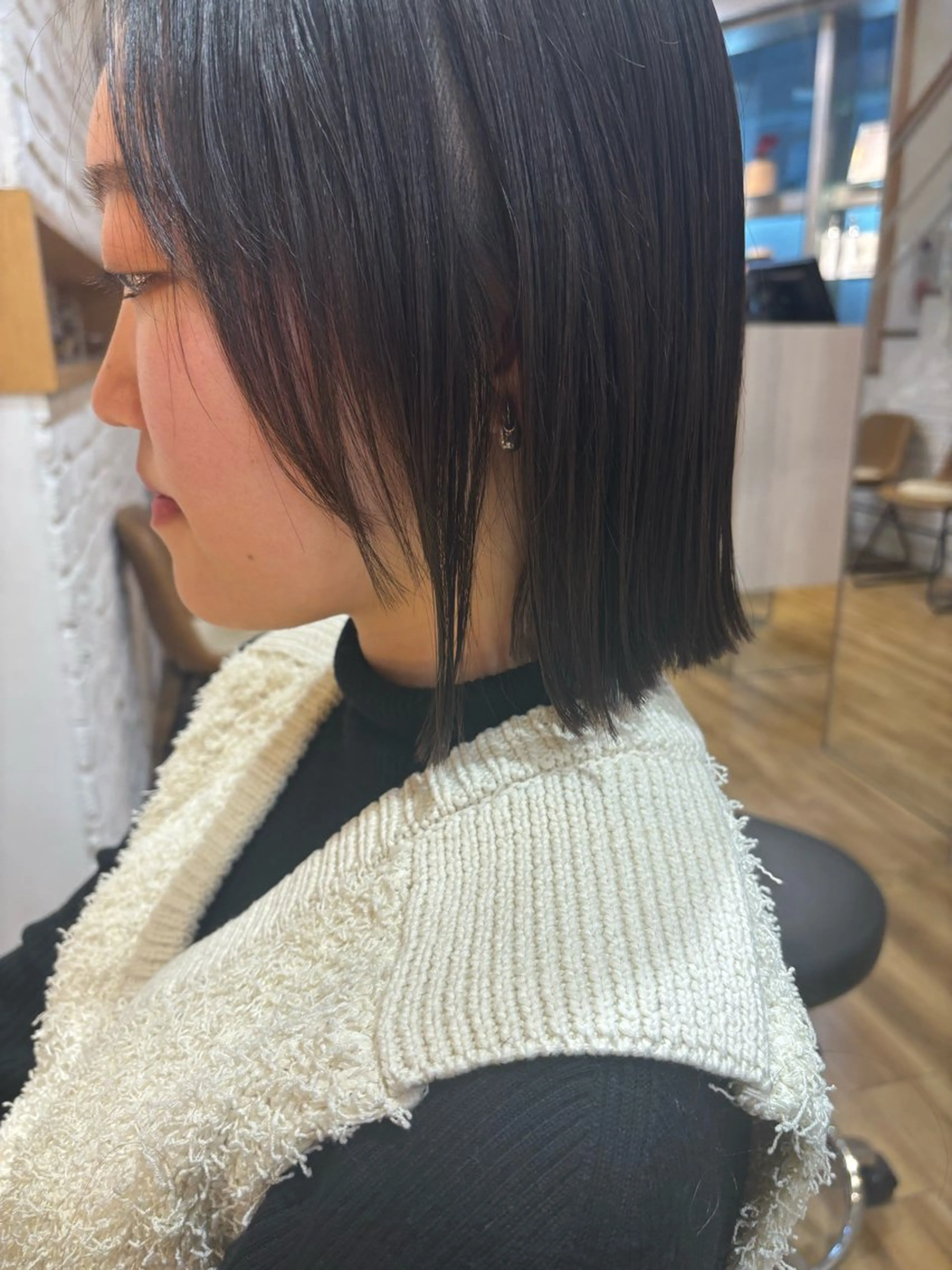 ショート 池田理紗/メンズ カット/切りっぱなしのヘアスタイル