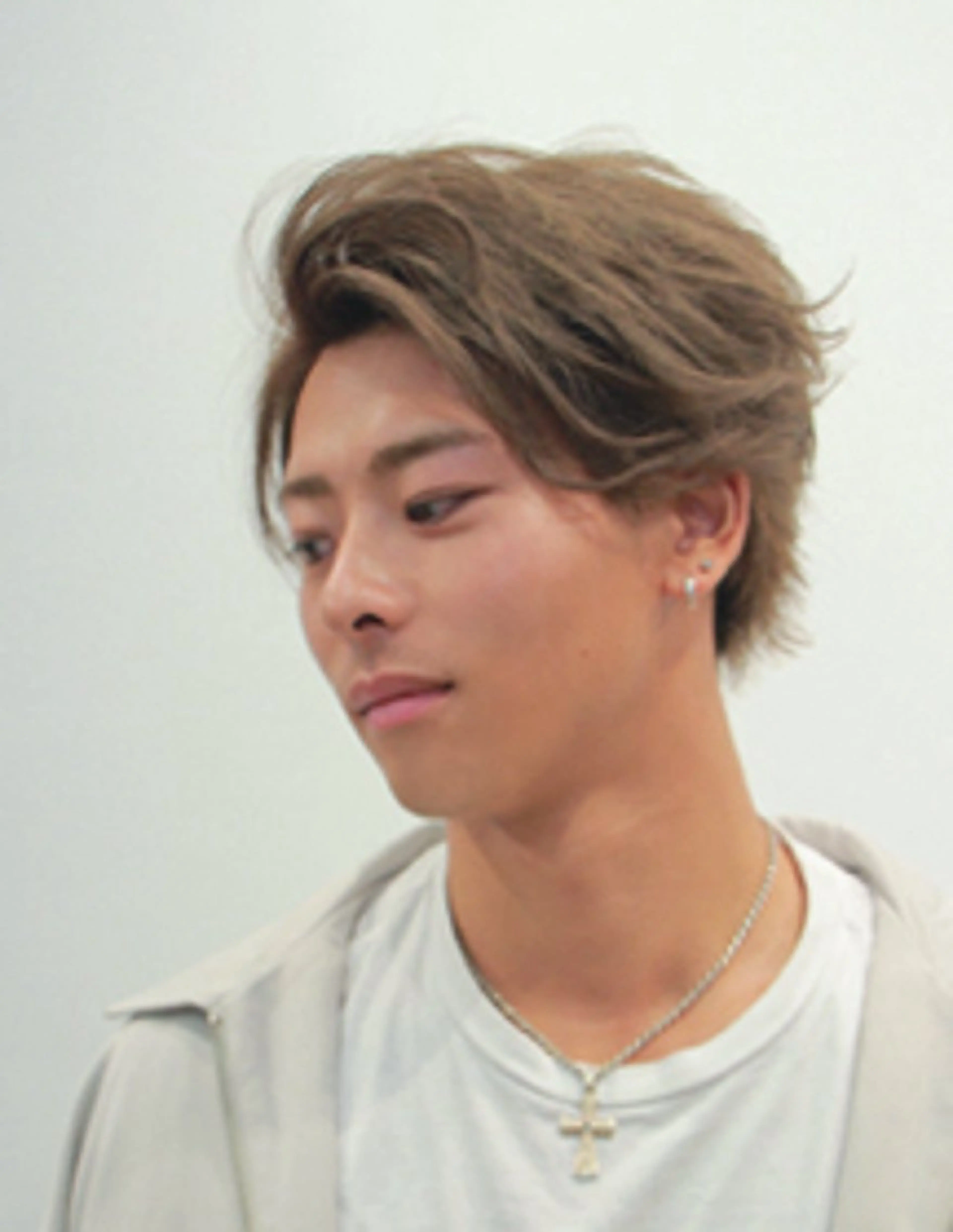 ショート カラー パーマ メンズ アートディレクター のぐちのヘアスタイル