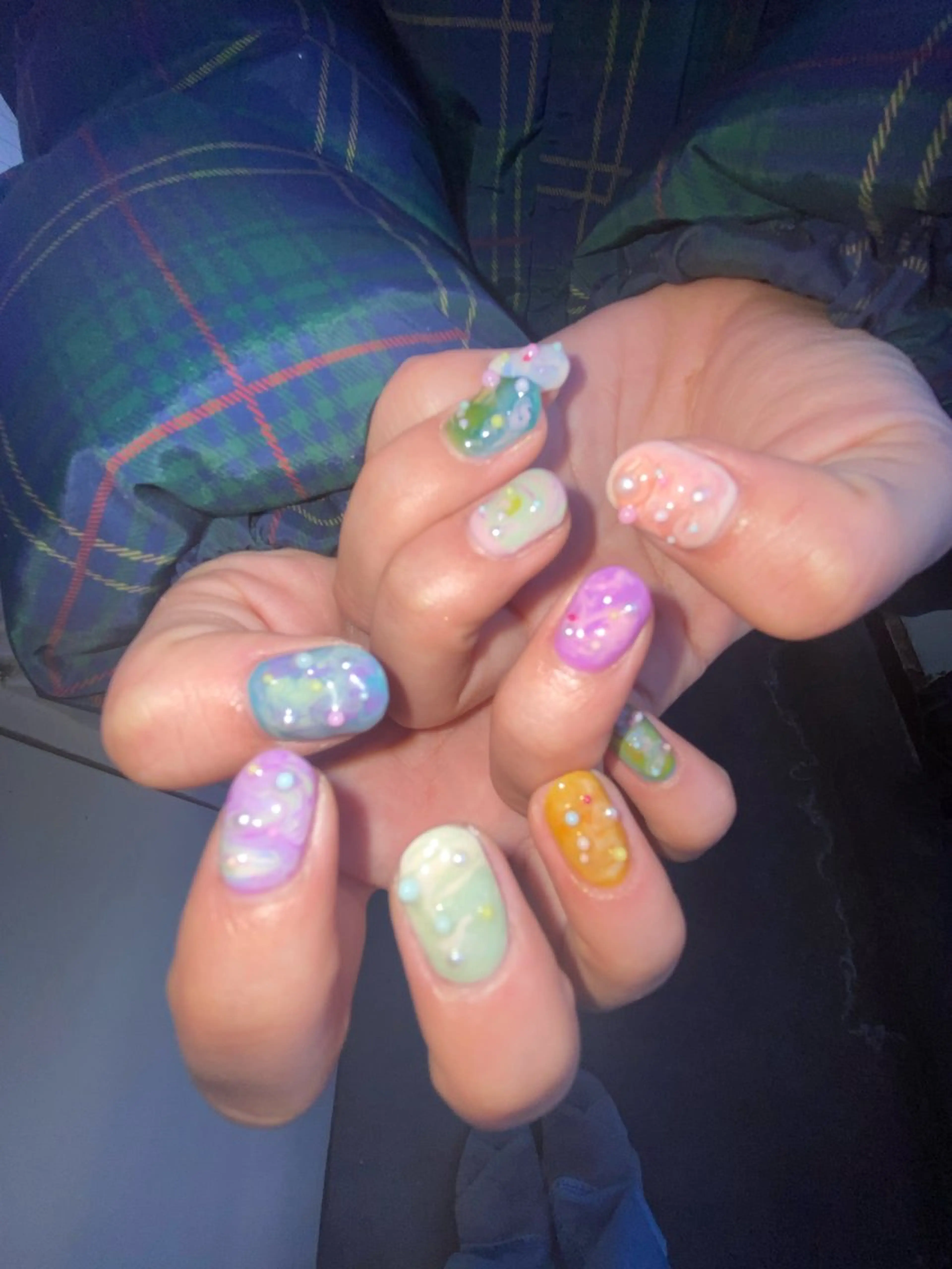 ネイル .unff所属・hana (..)個 性派/メンズネイル◎のネイルデザイン