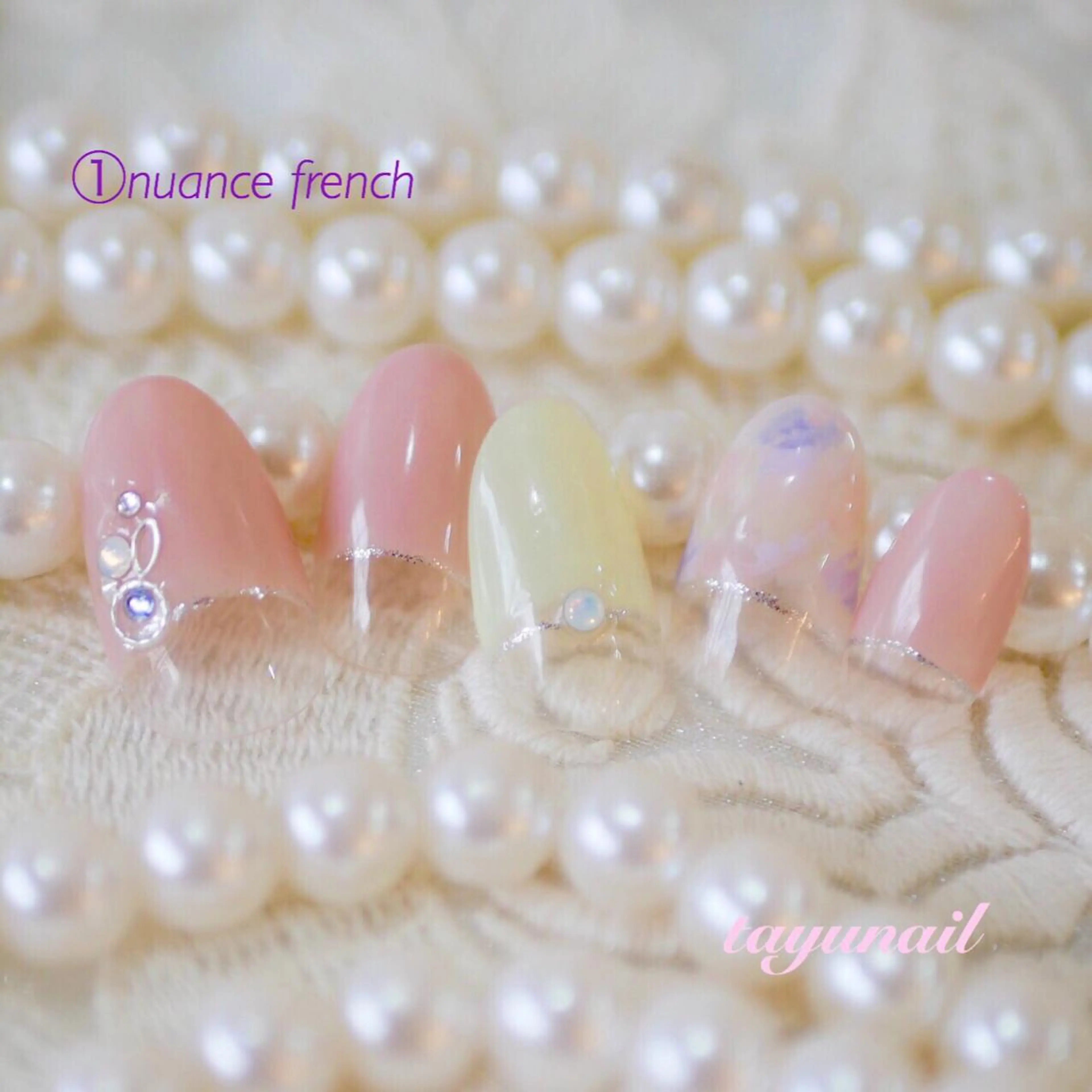 ネイル ネイルサロン・ネイルスクール　たゆnail所属・ネイルサロン 【たゆnail】のネイルデザイン