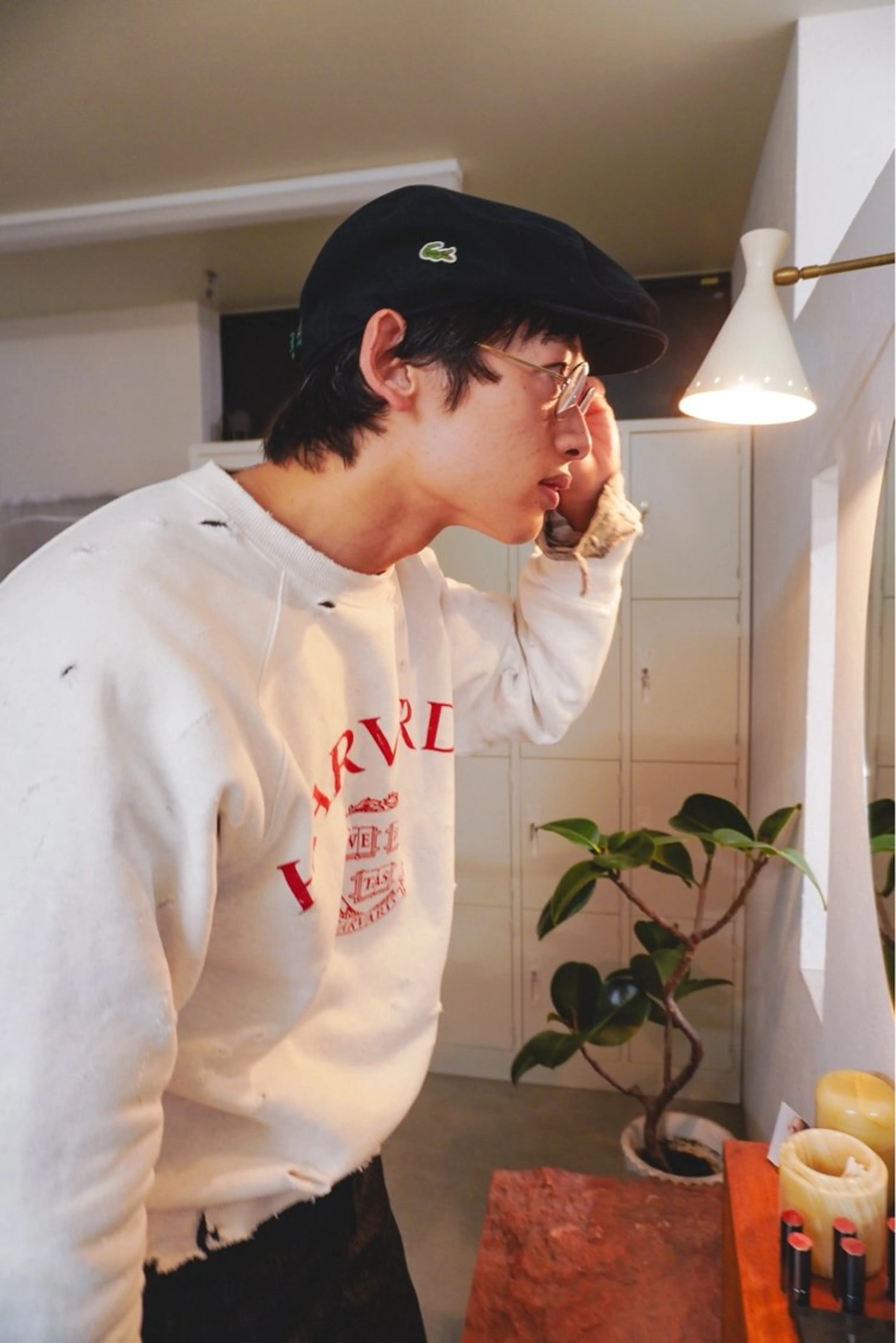 ショート パーマ メンズ メンズハイトーン/栄 /イトウタケルのヘアスタイル