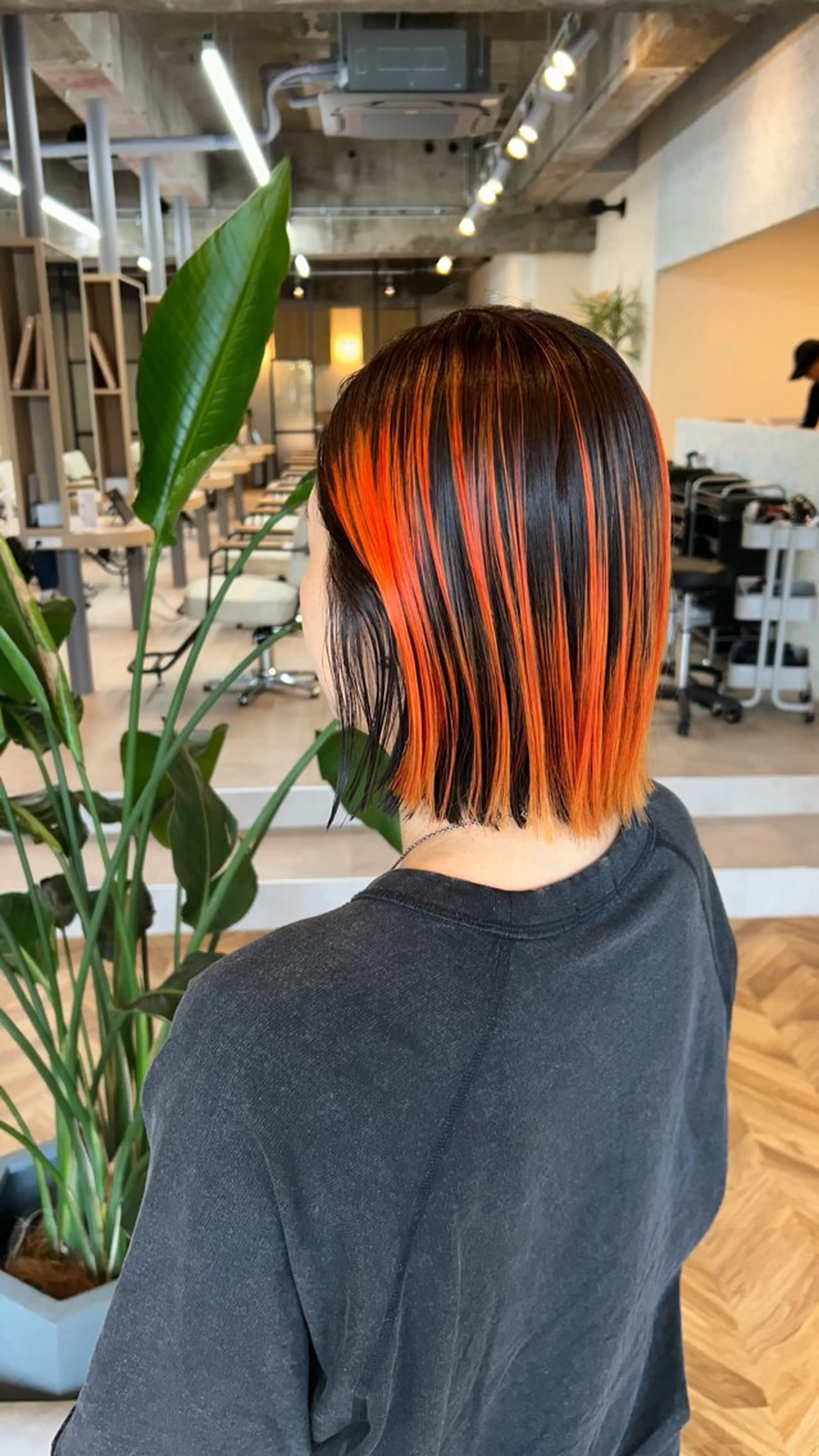 ショート カラー 中野 こころのヘアスタイル