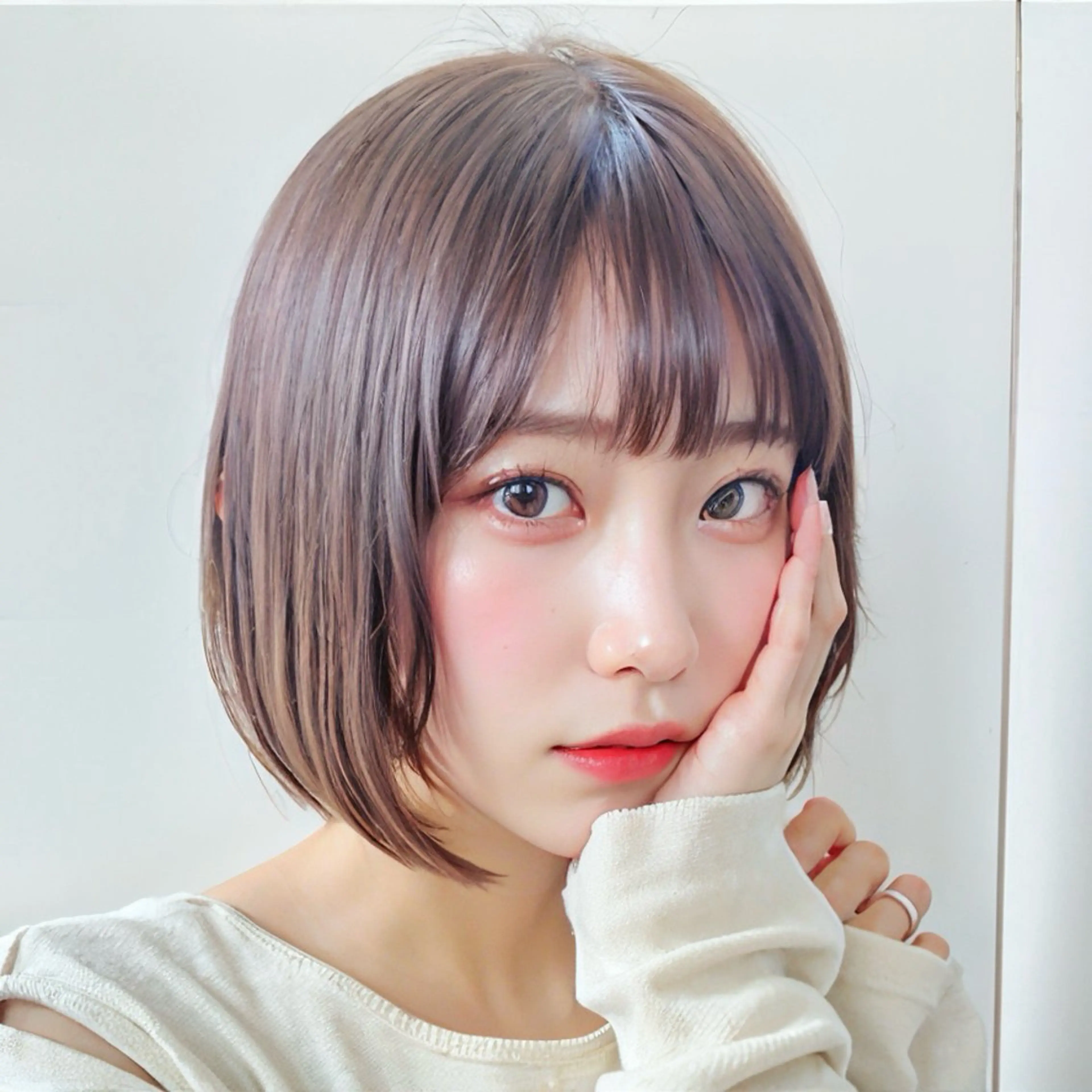 ミディアム 全レングスカット 特化🫧新井啓吾のヘアスタイル