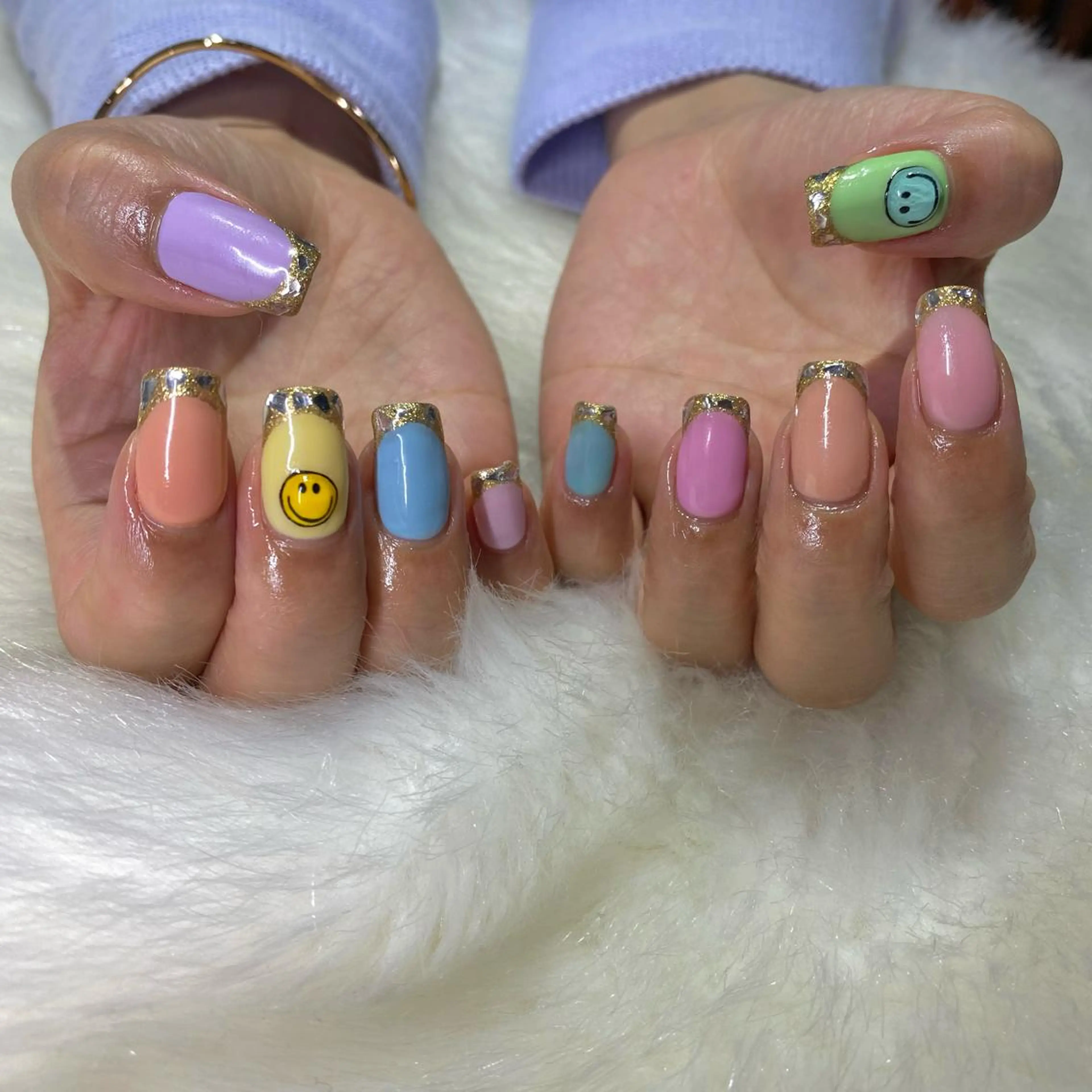 ネイル Amber21.所属・Nagahama Akariのネイルデザイン