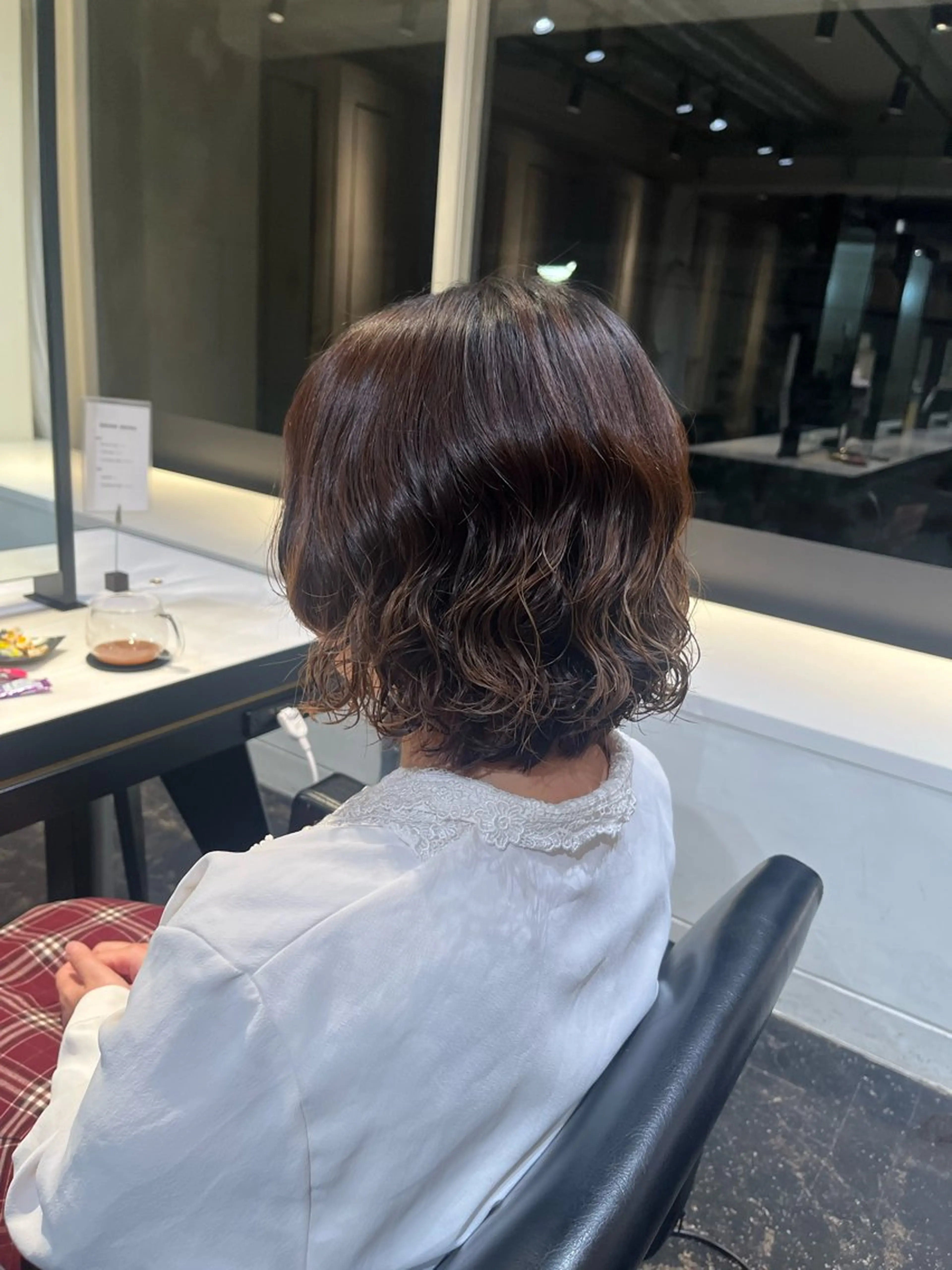 パーマ ショート/パーマ/ みさきのヘアスタイル