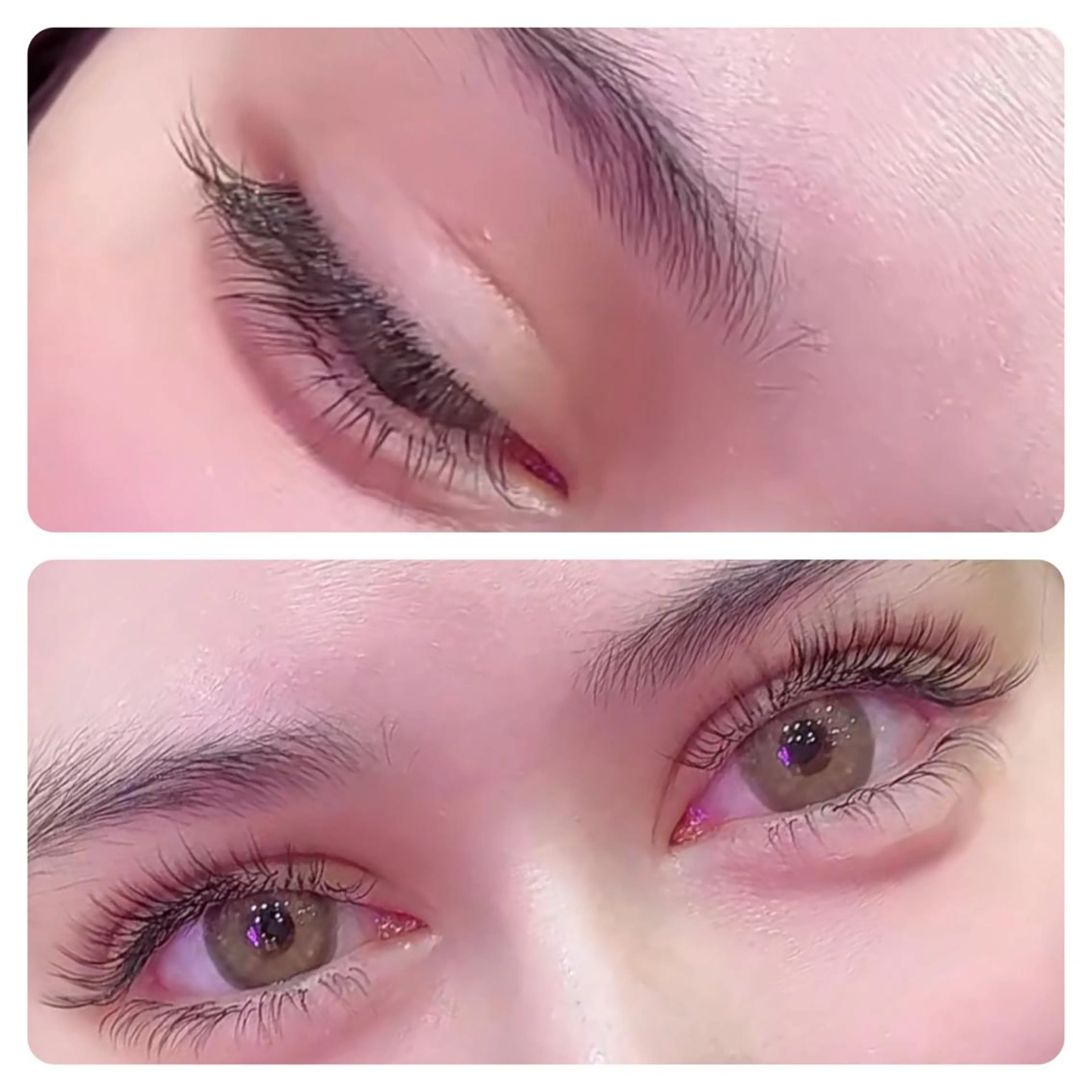 マツエク・マツパ 付け放題 フラットラッシュ 神山 ビューティー・アイのマツエク・マツパデザイン