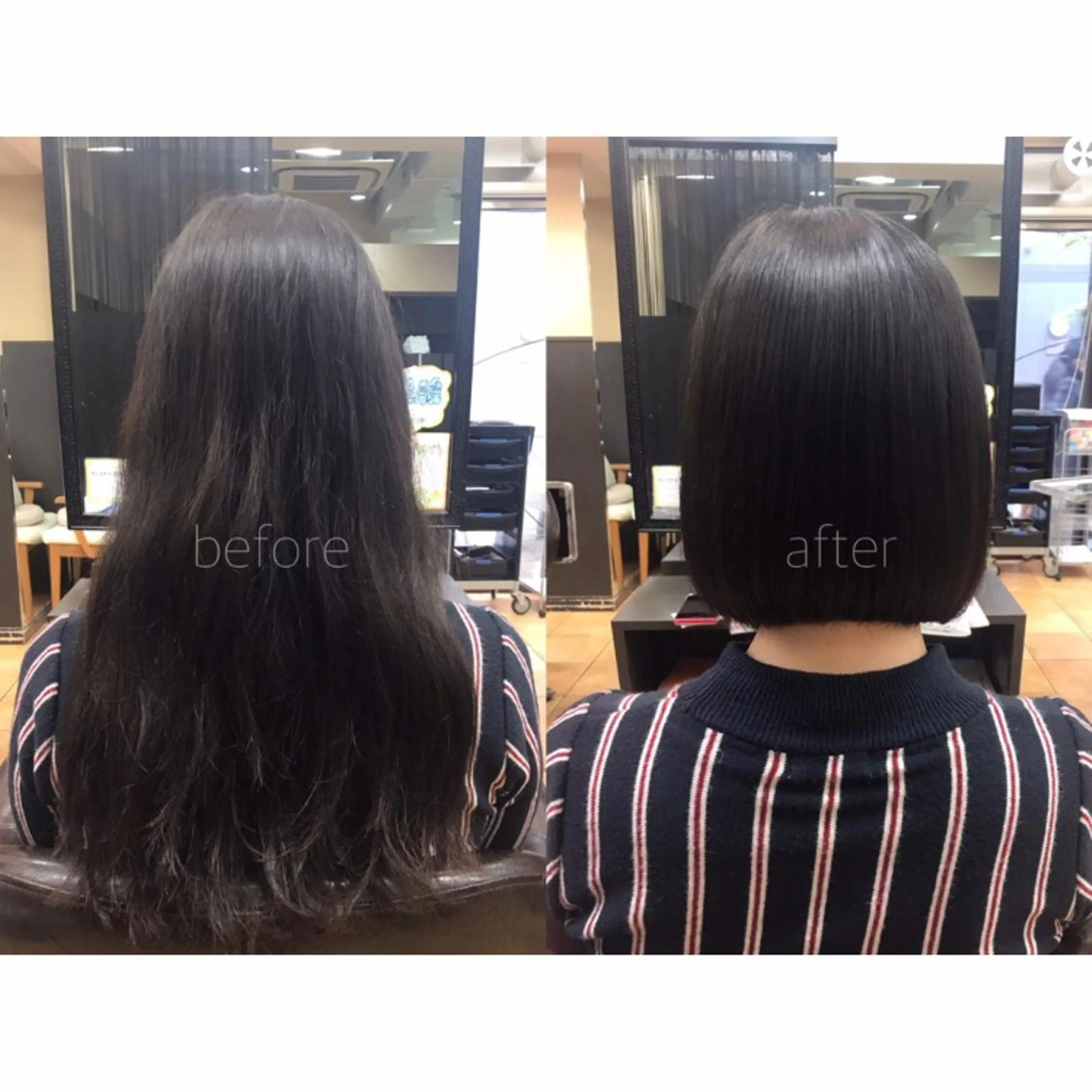 ショート 🫧透け感⋆艶髪💎 山口アヤカのヘアスタイル