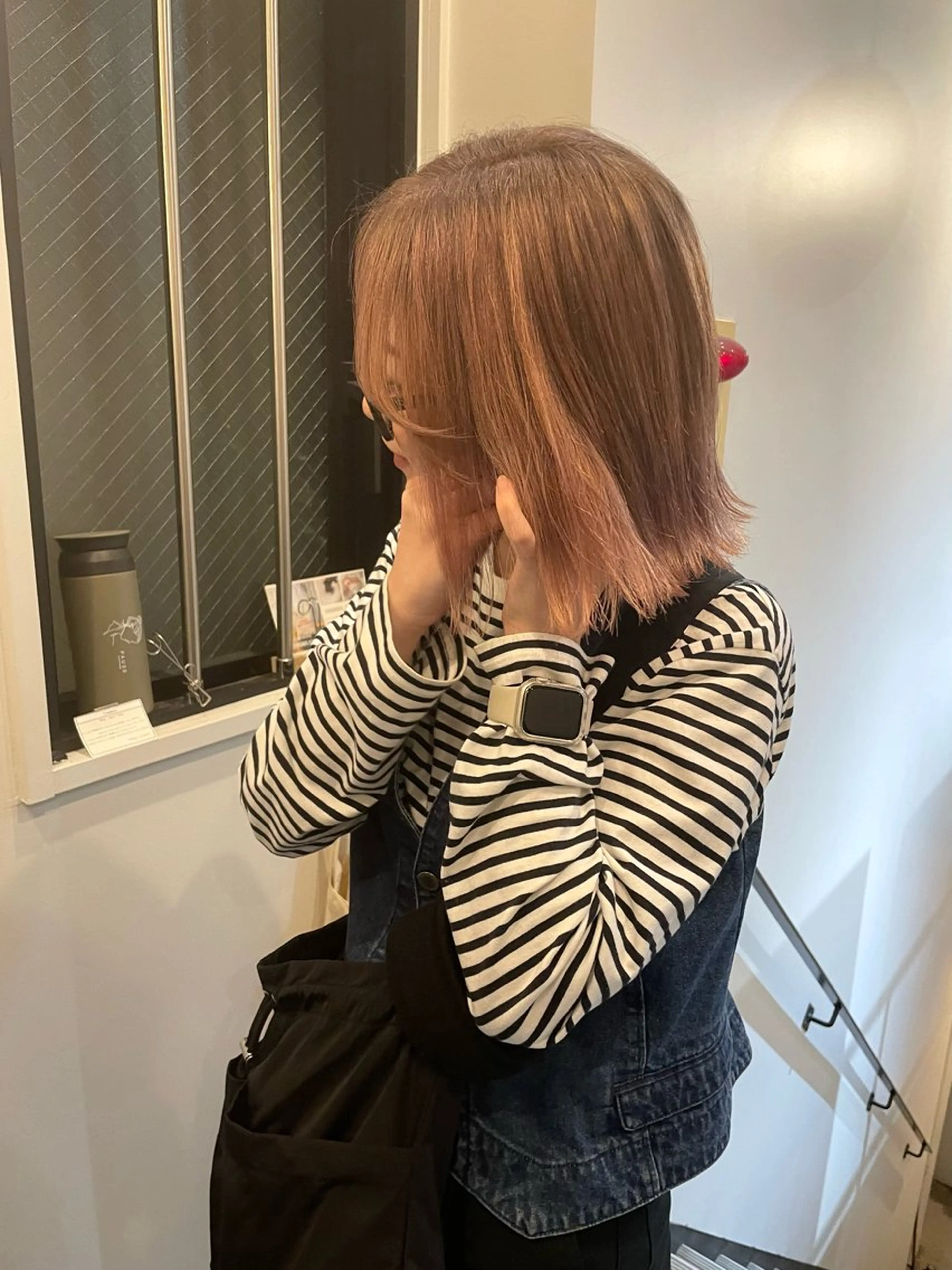 ショート カラー ボブ／パーマ指名 No. 1🍃れんとのヘアスタイル