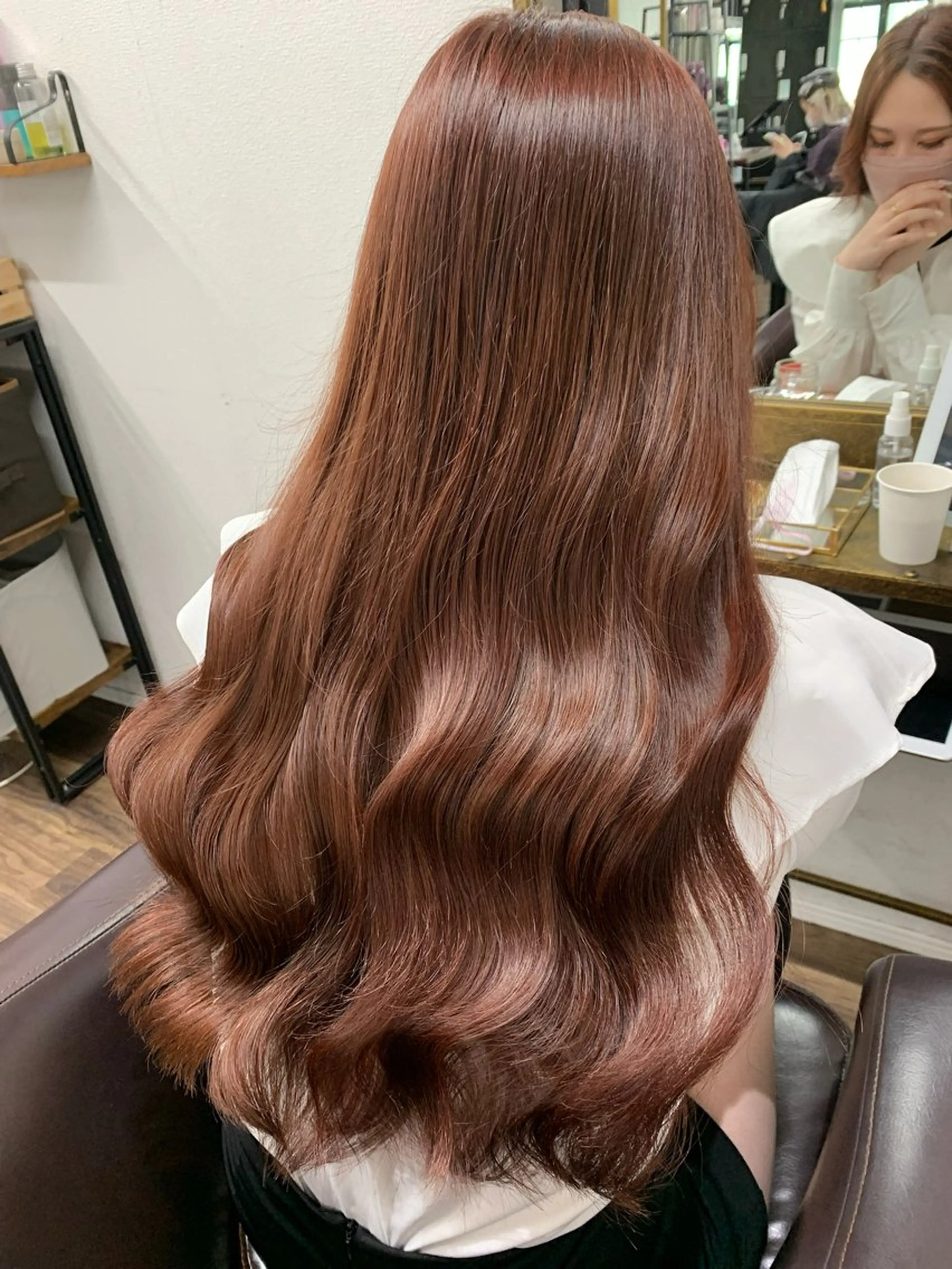 ロング カラー ヘアカラー トリートメント 🌼カットカラーモデ ル募集中hana🌼のヘアスタイル