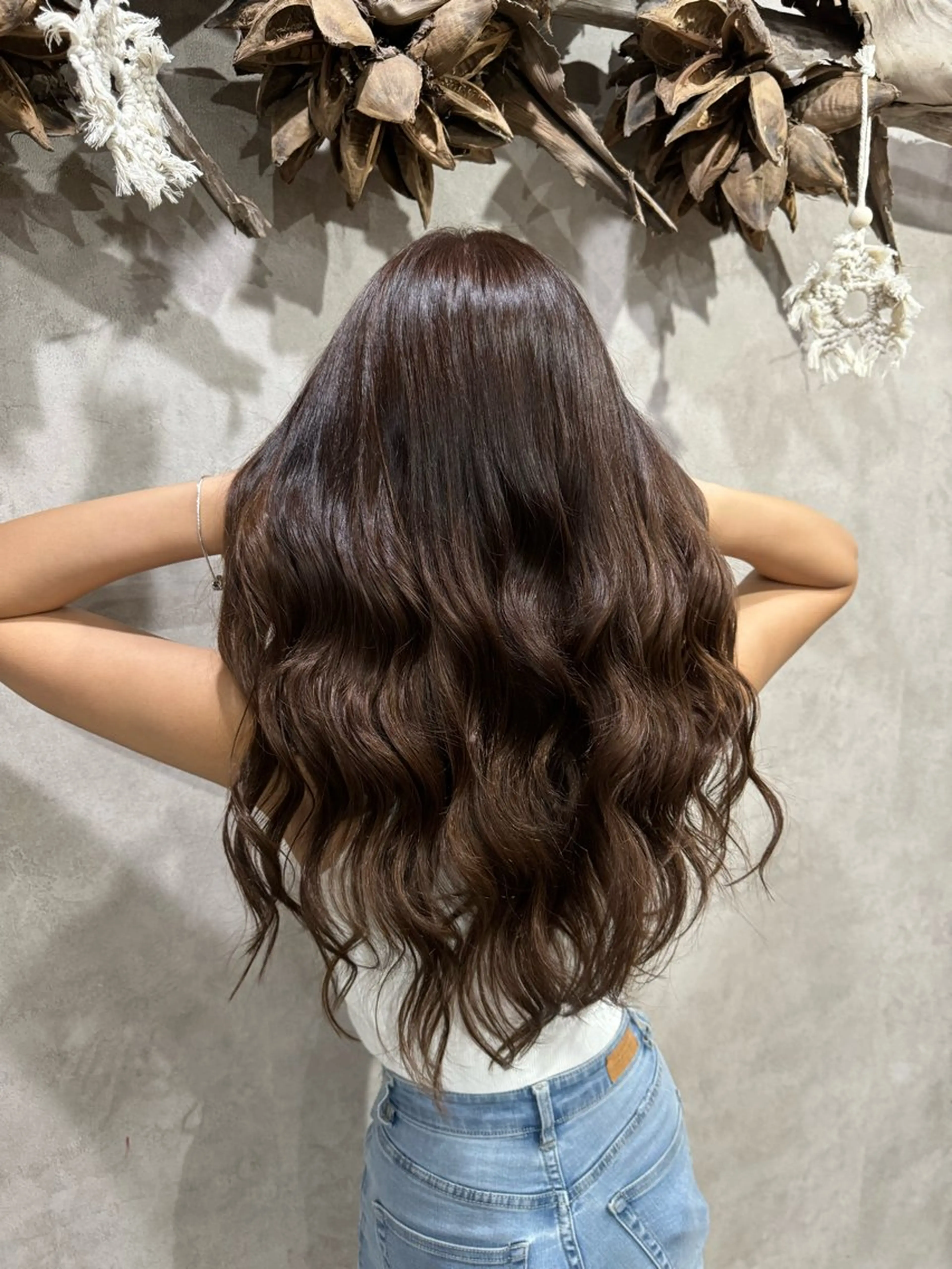 ロング エクステ lisa  ︎︎のヘアスタイル