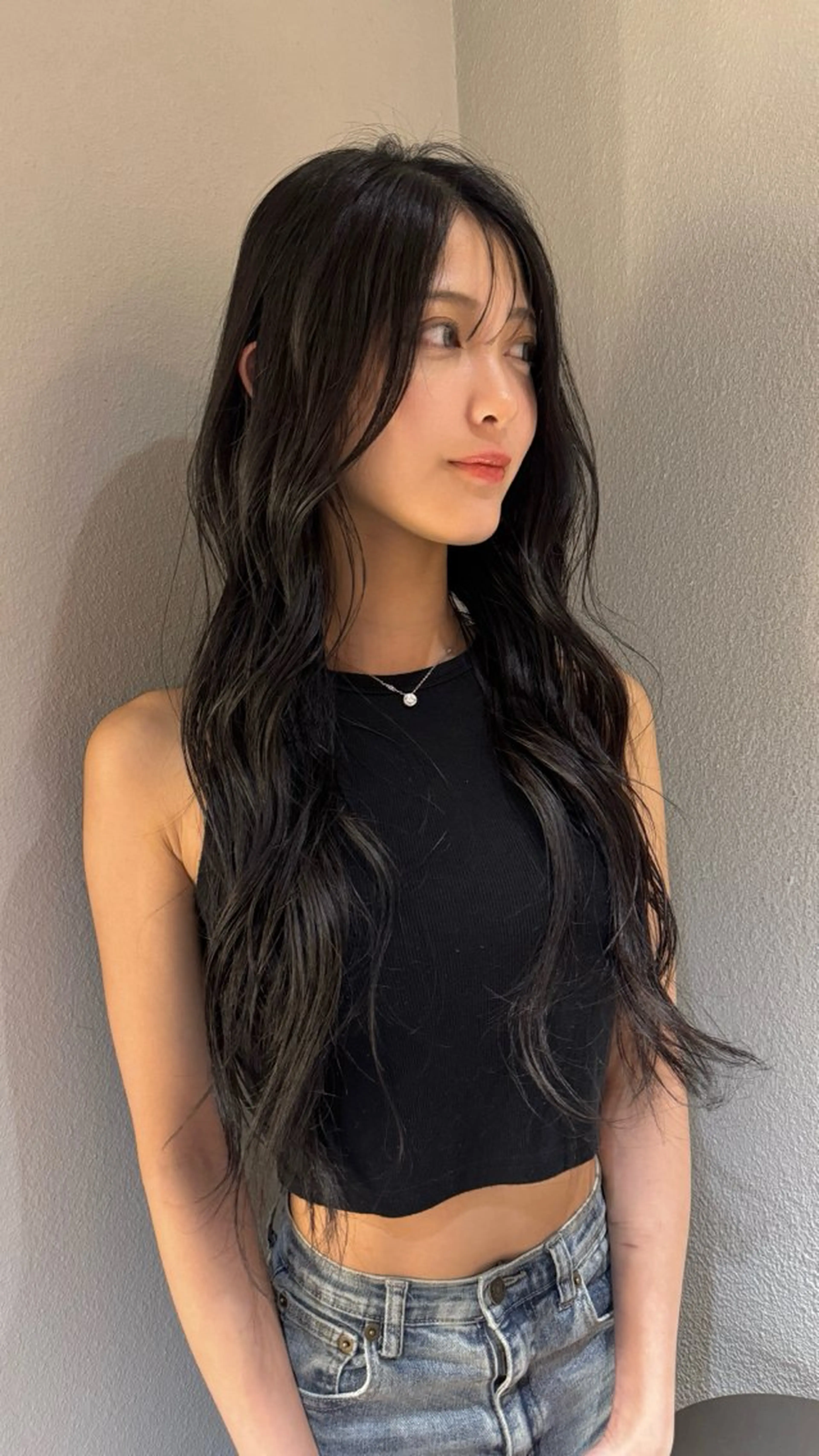 ロング カット ヘアカラー 【天満1艶髪】潤艶/ 髪質改善🌹釣本竜哉のヘアスタイル